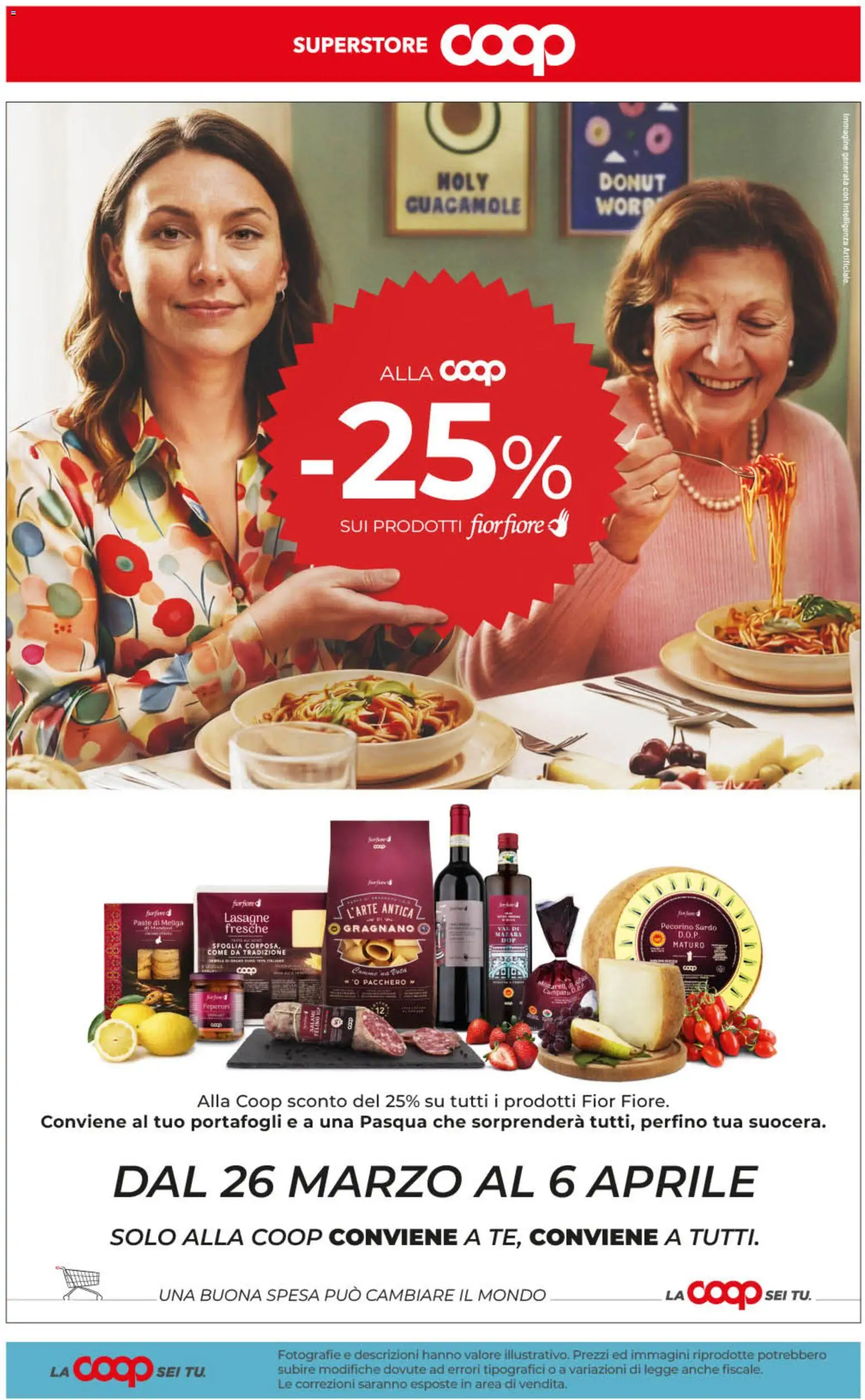 Volantino COOP del 26.03.2026 | Pagina: 55 | Prodotti: Salame, Peperoni, Pecorino