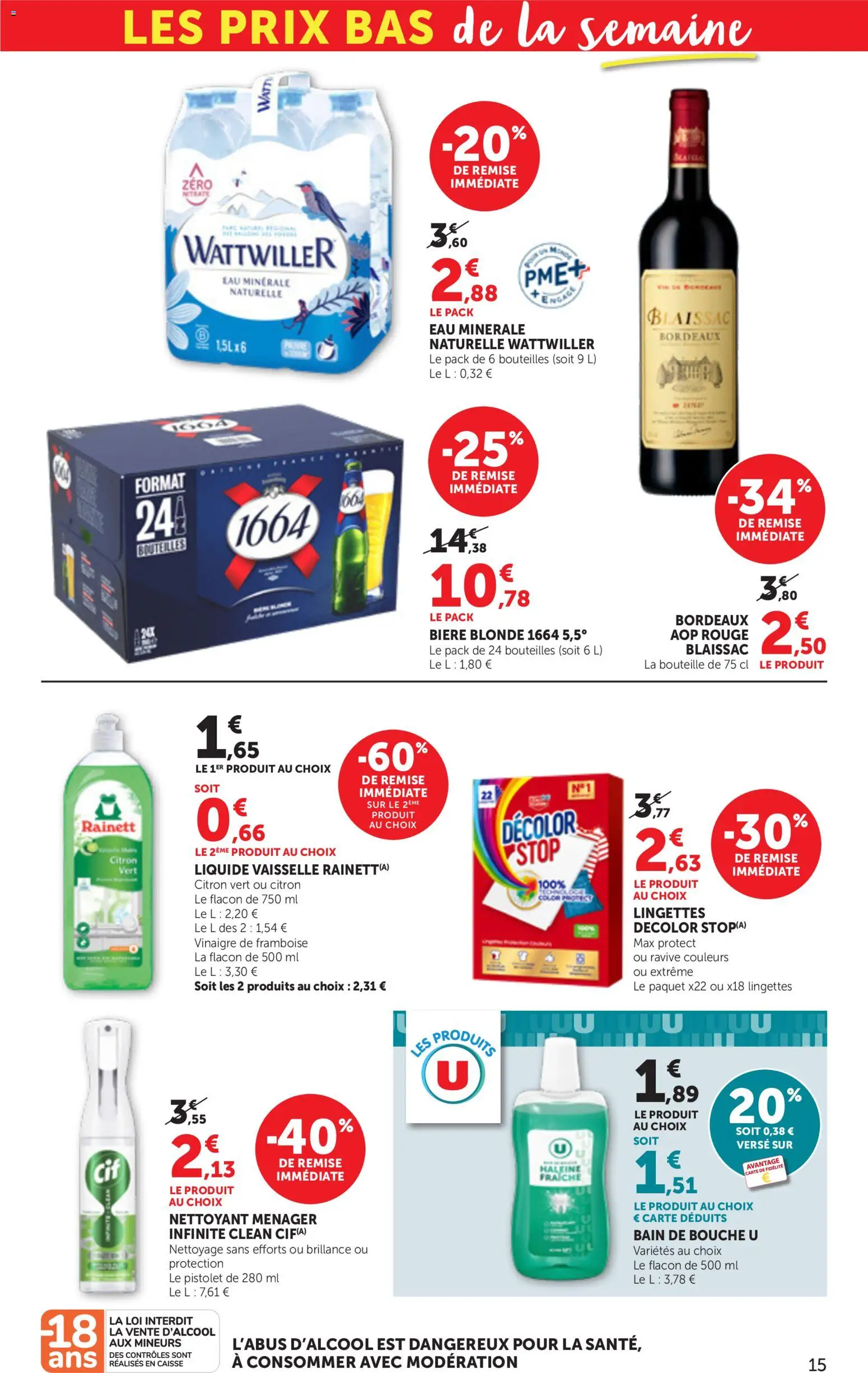 {H1} | Page: 15 | Produits: Biere blonde 1664, Framboise, Bière blonde, Vinaigre