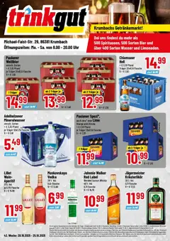 Trinkgut - trinkgut: Wochenangebote ab 19.10.2025 gültig