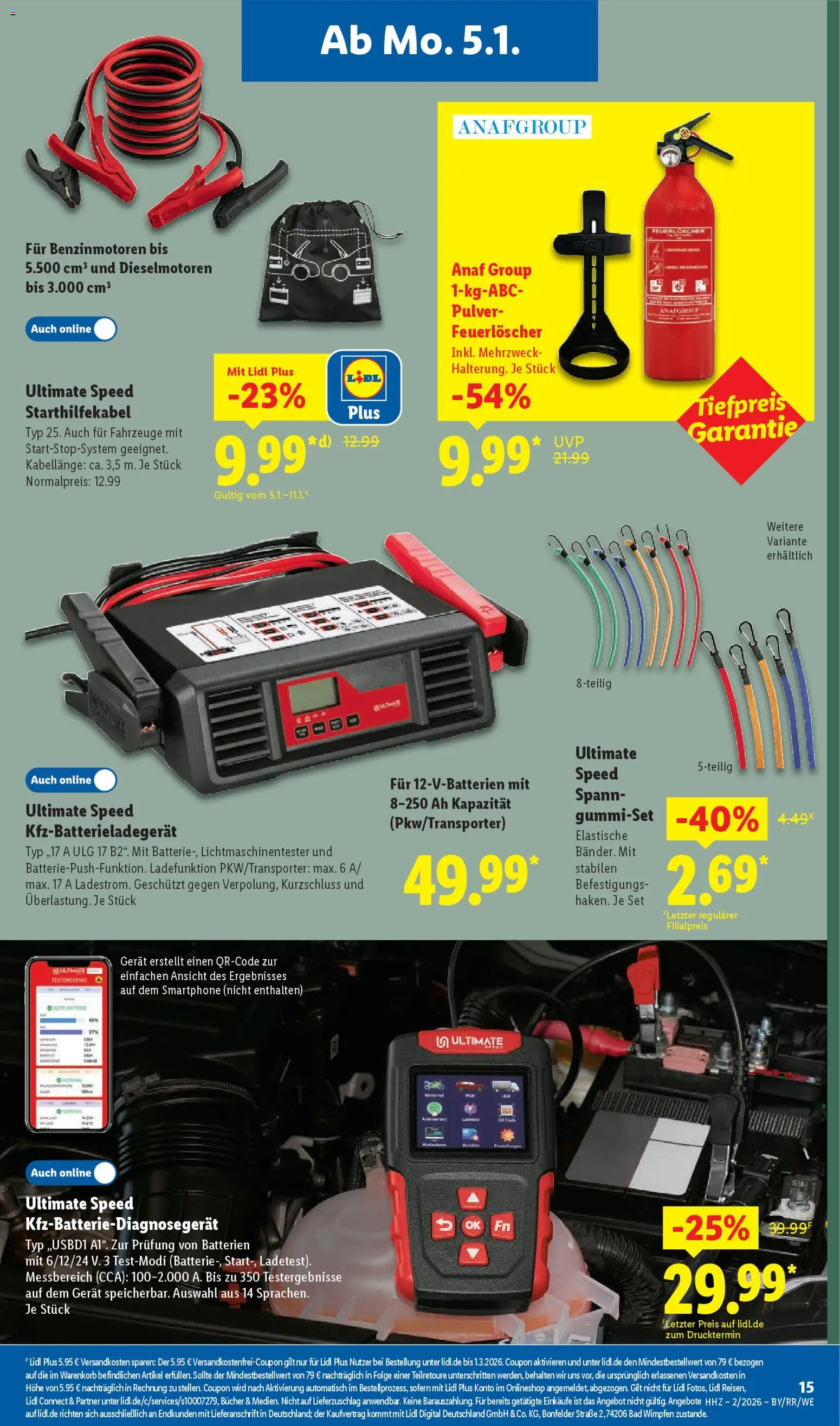 Lidl Prospekt Bestwig – gültig ab 05.01.2026 | Seite: 23 | Produkte: Batterien, Bad, Smartphone