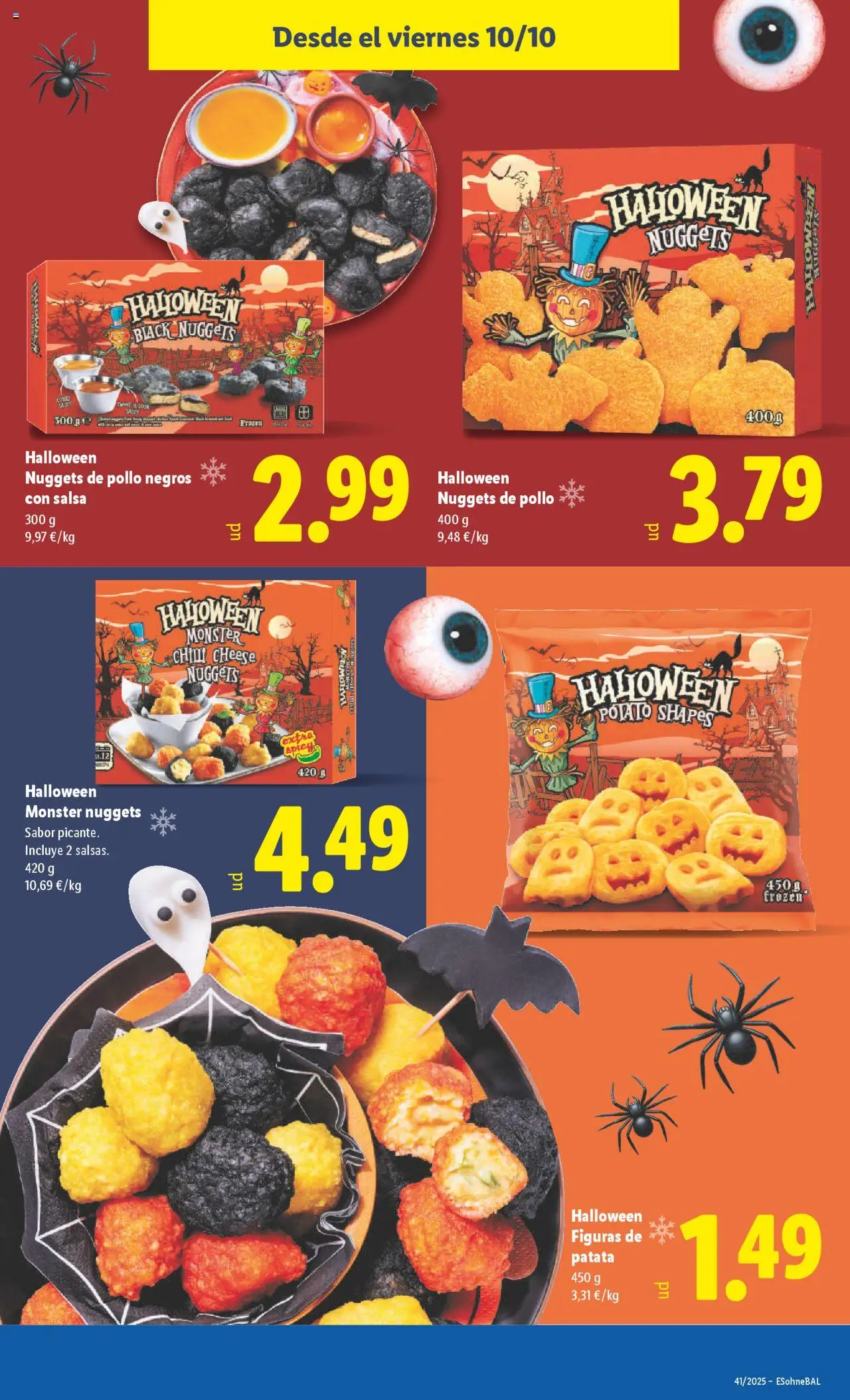 Lidl catálogo MAD │ válido desde el 06.10.2025 | Página: 31 | Productos: Nuggets