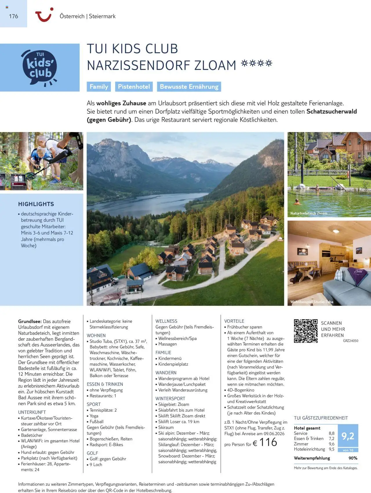 Aida - Urlaub mit eigener Anreise  – gültig ab 01.11.2025 | Seite: 176 | Produkte: Kaffee, Babybett, Bad, Ski