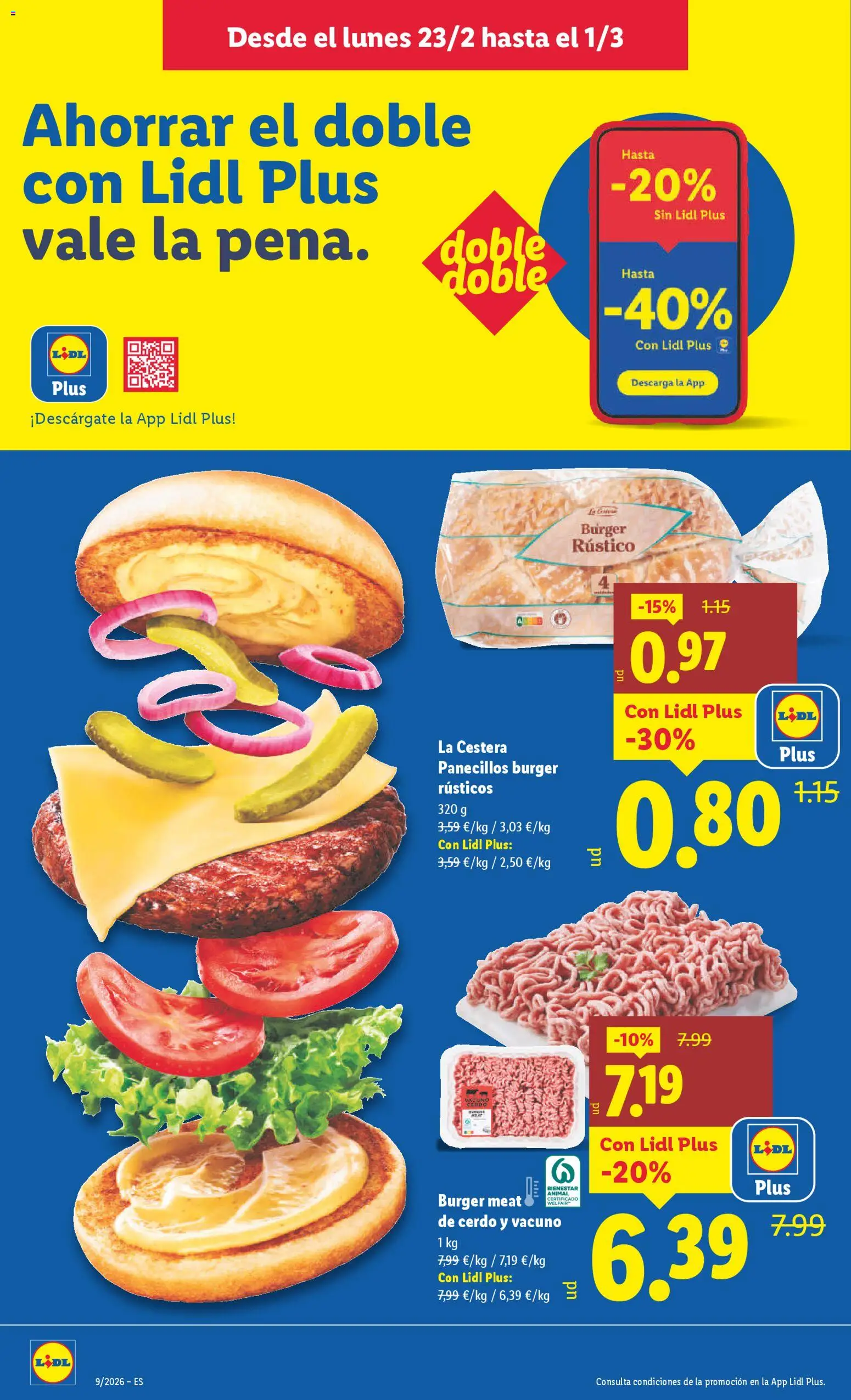 Lidl folleto │ válido desde el 23.02.2026 | Página: 14 | Productos: Cerdo