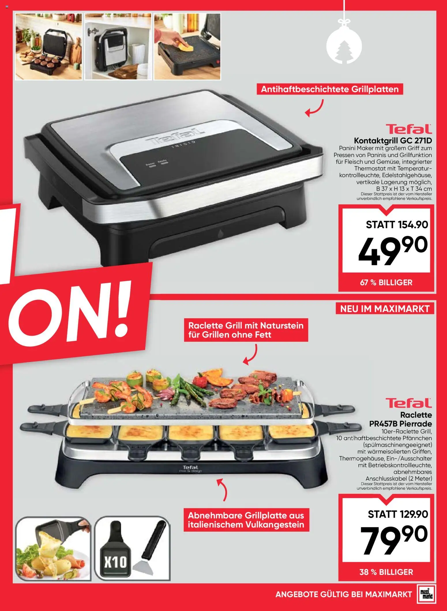 Maximarkt Flugblatt gültig ab 11.12.2025 | Seite: 31 | Produkte: Grill