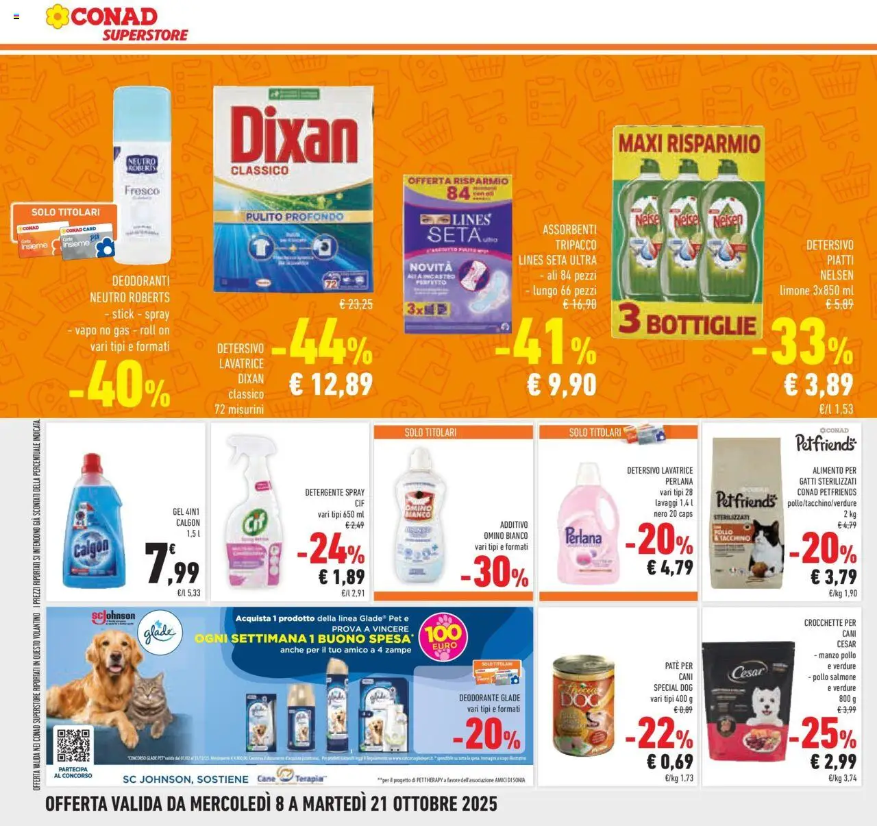 Volantino Conad del 08.10.2025 | Pagina: 26 | Prodotti: Paté, Deodorante, Pollo, Limone