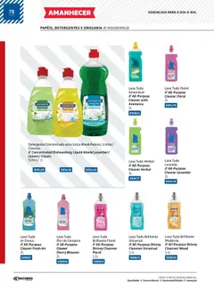 Pré-visualização Recheio Amanhecer válido de 11.07.2024 | Página: 78 | Produtos: Detergente, Madeiras