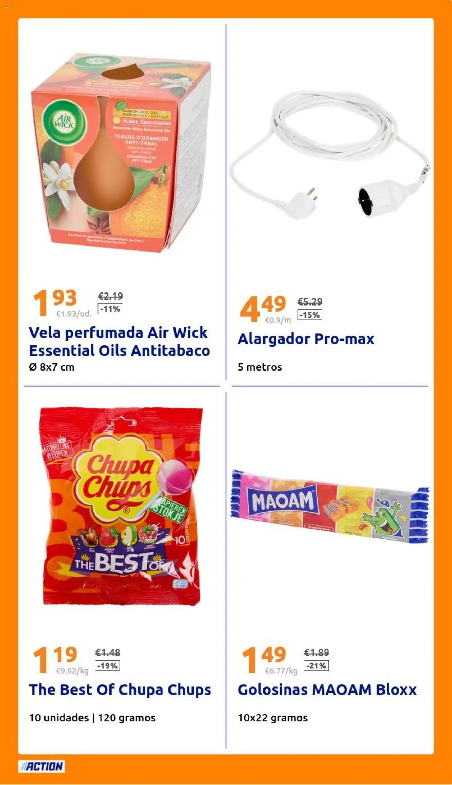 Action - Action ES week 51 2025 │ válido desde el 17.12.2025 | Página: 19 | Productos: Golosinas, Vela