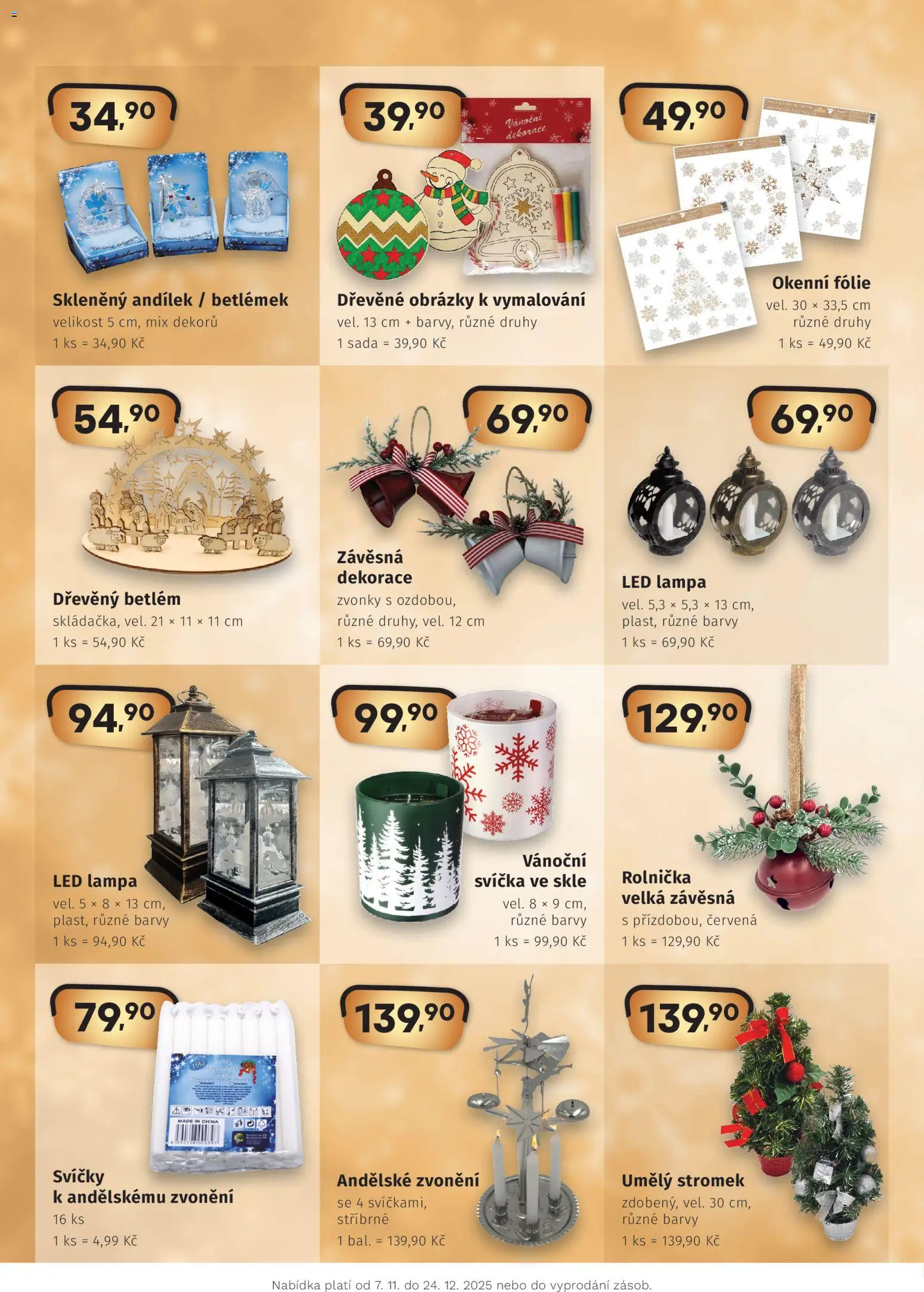 Coop leták - Hity Vánoce  od 07.11.2025 | Strana: 6 | Produkty: Fólie, Svíčky, Barvy, LED