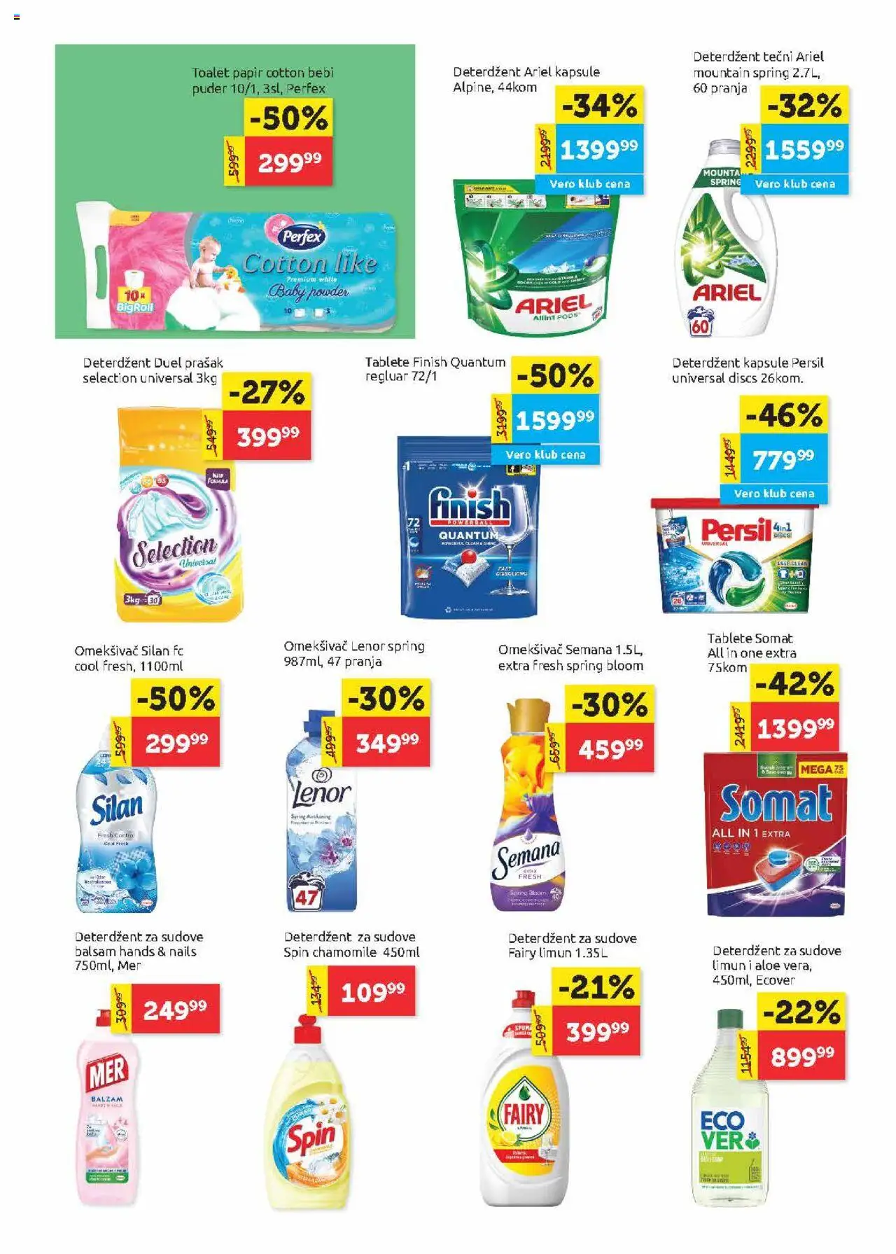 SuperVERO katalog - važi od 26.06.2025 | Strana: 23 | Proizvode: Somat, Lenor, Kapsule, Persil
