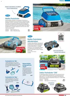 Bauhaus Freizeit im Garten 2025 ab 04.03.2025 gültig | Seite: 149 | Produkte: Kabel, Gewicht, Roboter, Bürste