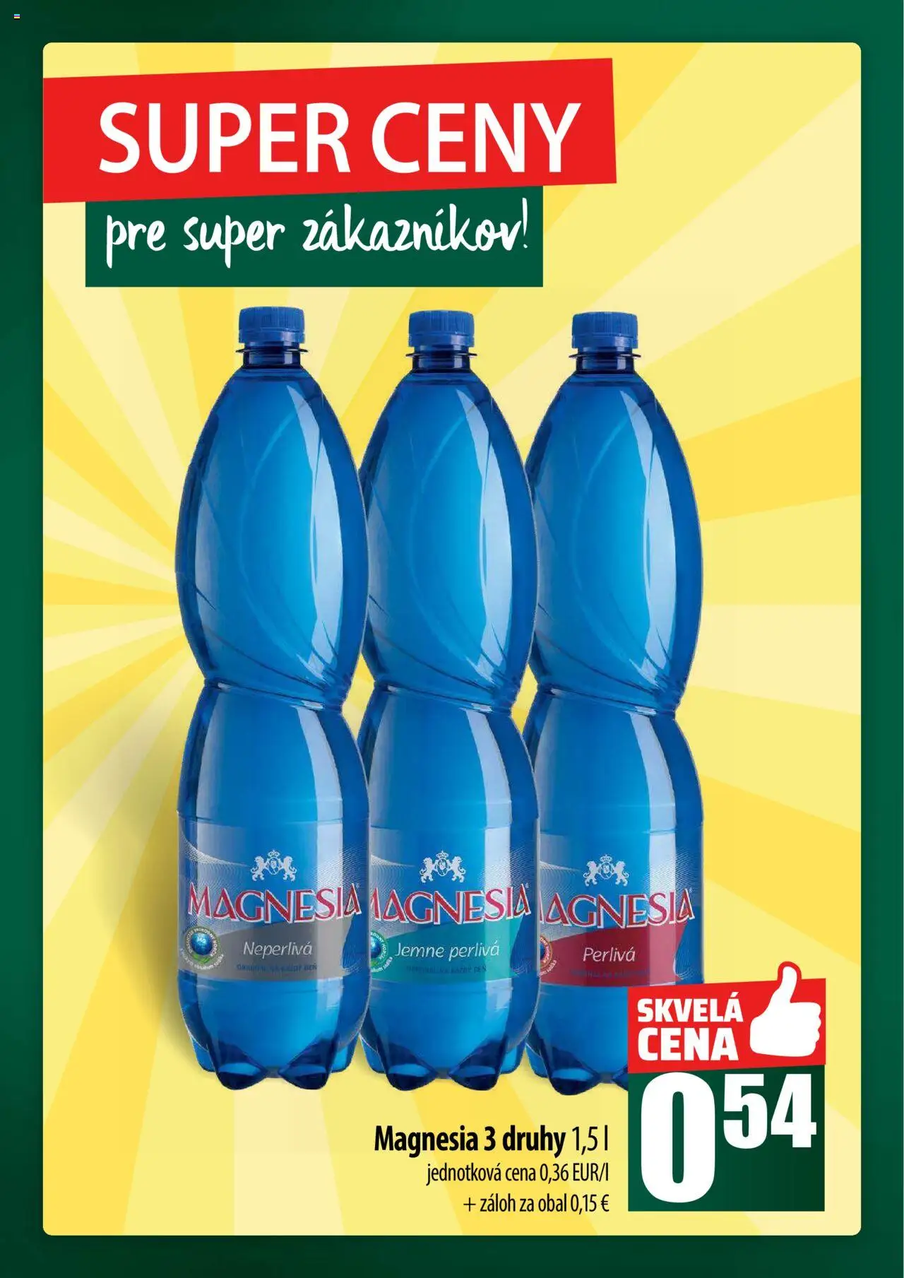 Nové COOP Jednota akcie – leták je platný od 18.09.2025 | Strana: 46 | Produkty: Magnesia
