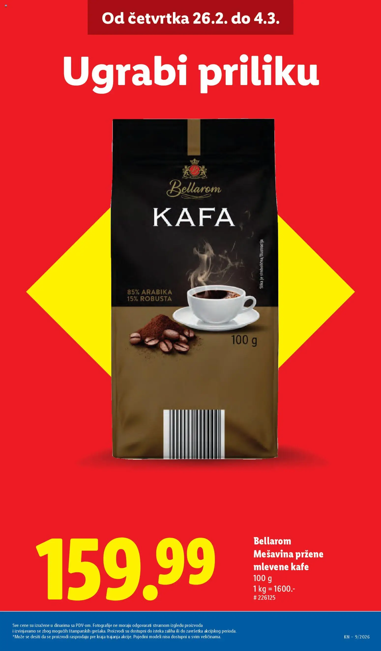 Lidl katalog - važi od 26.02.2026 | Strana: 7 | Proizvode: Kafa