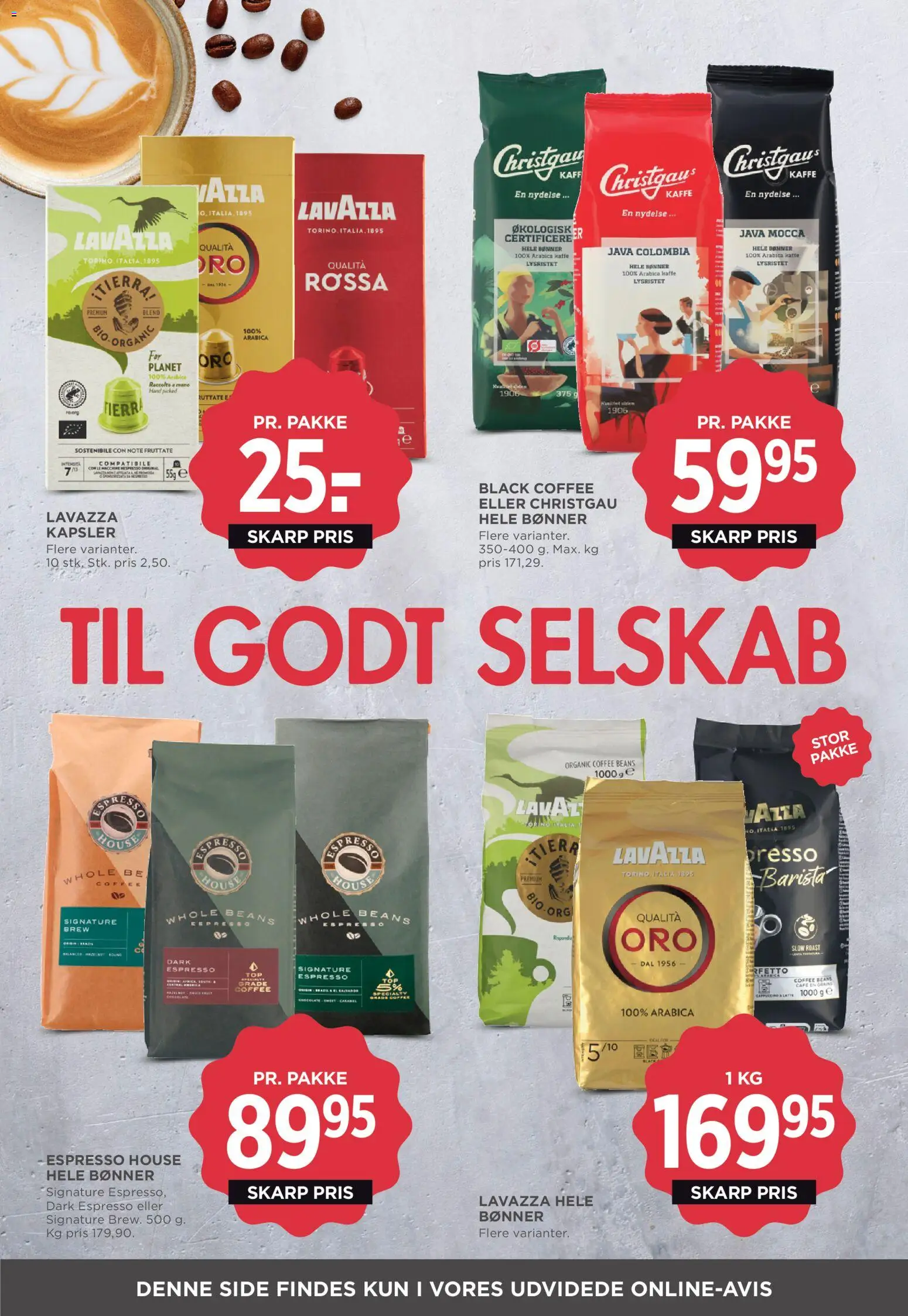 Meny tilbudsavis – gyldig fra 06.02.2026 | Side: 26 | Produkter: Kaffe, Bønner