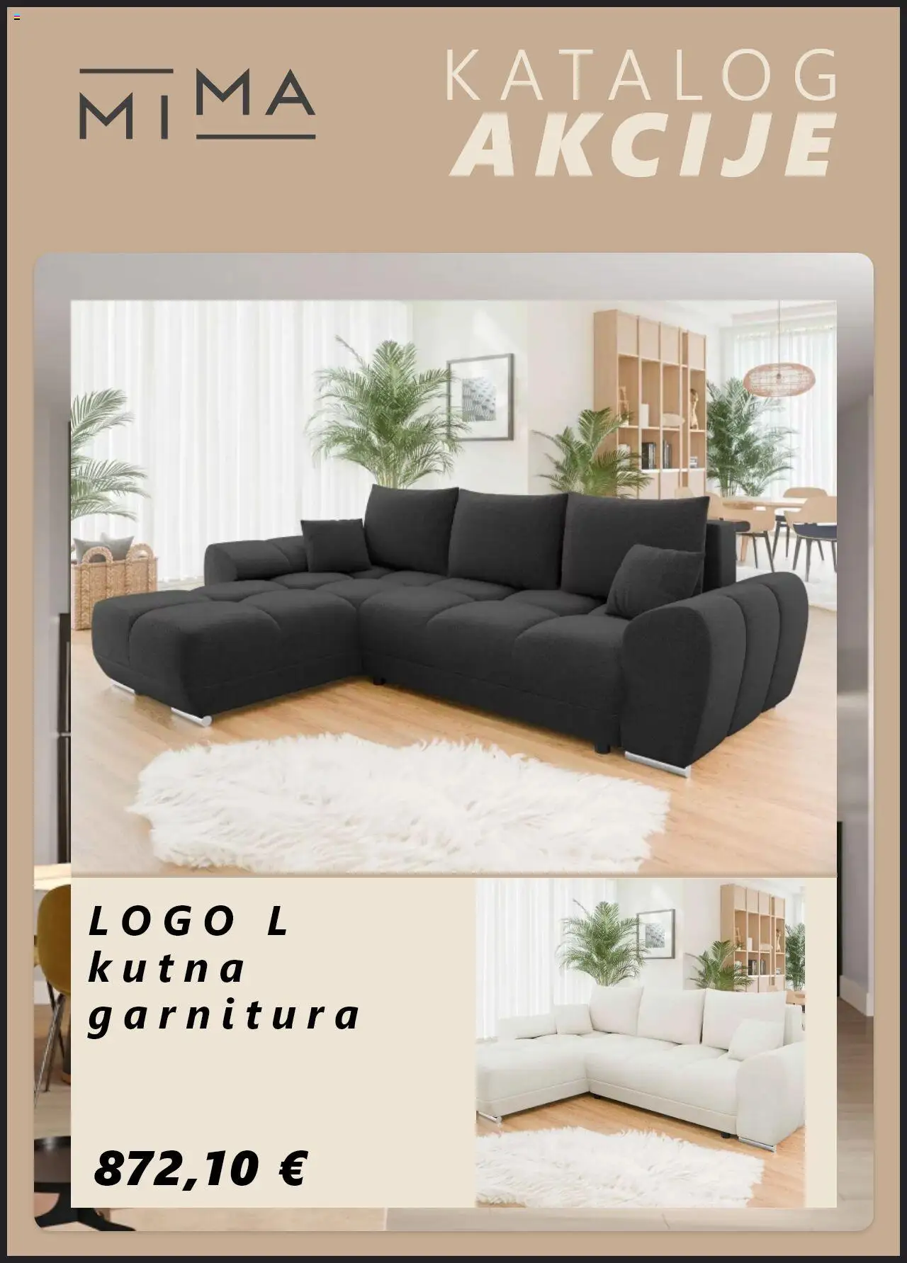 Mima namještaj katalog | vrijedi od 01.08.2025 | Stranica: 6 | Proizvodi: Kutna garnitura