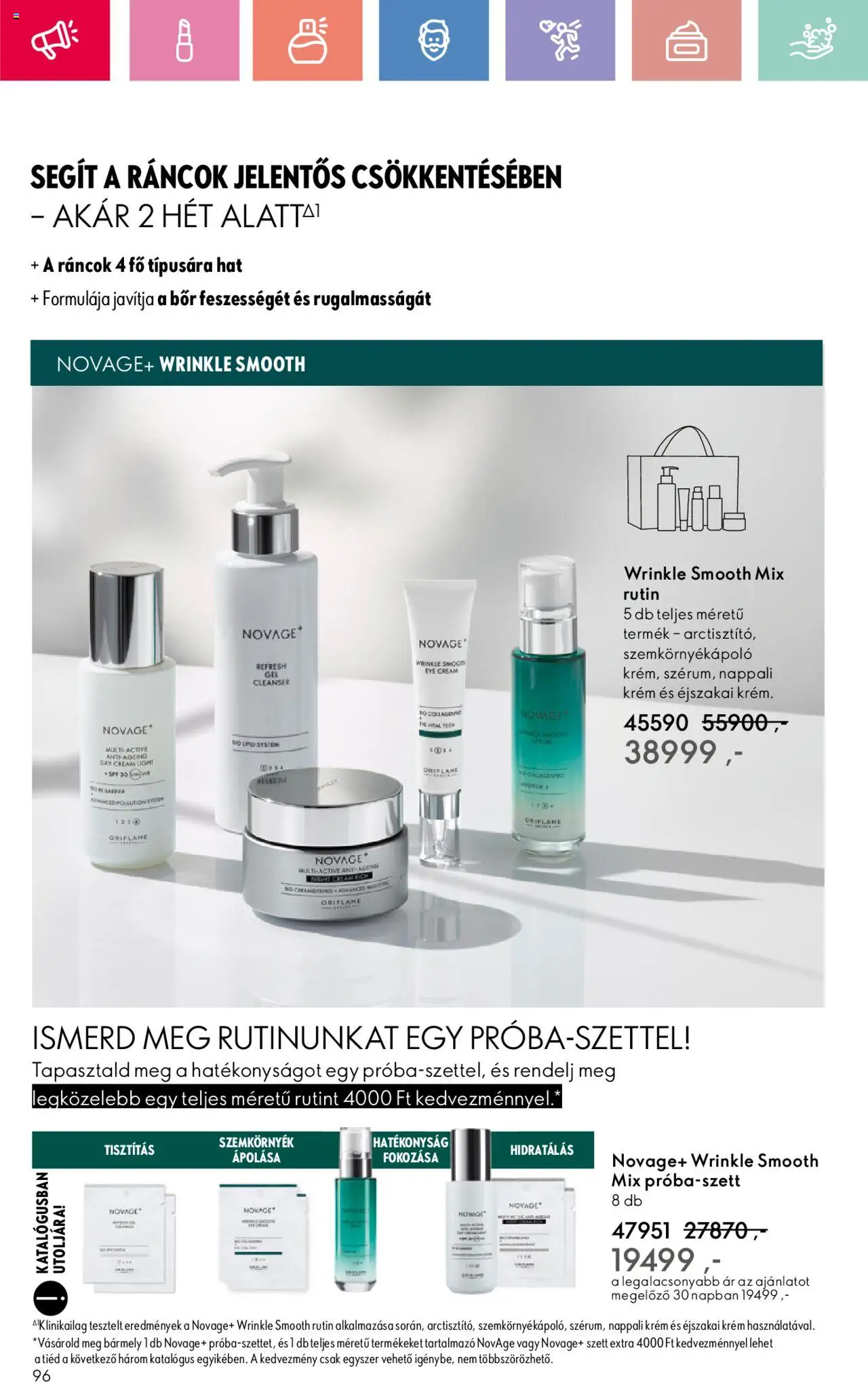 Oriflame akciós ujság - amely érvényes a következő dátumtól: 17.08.2025 | Oldal: 96 | Termékek: Szemkörnyékápoló, Bor