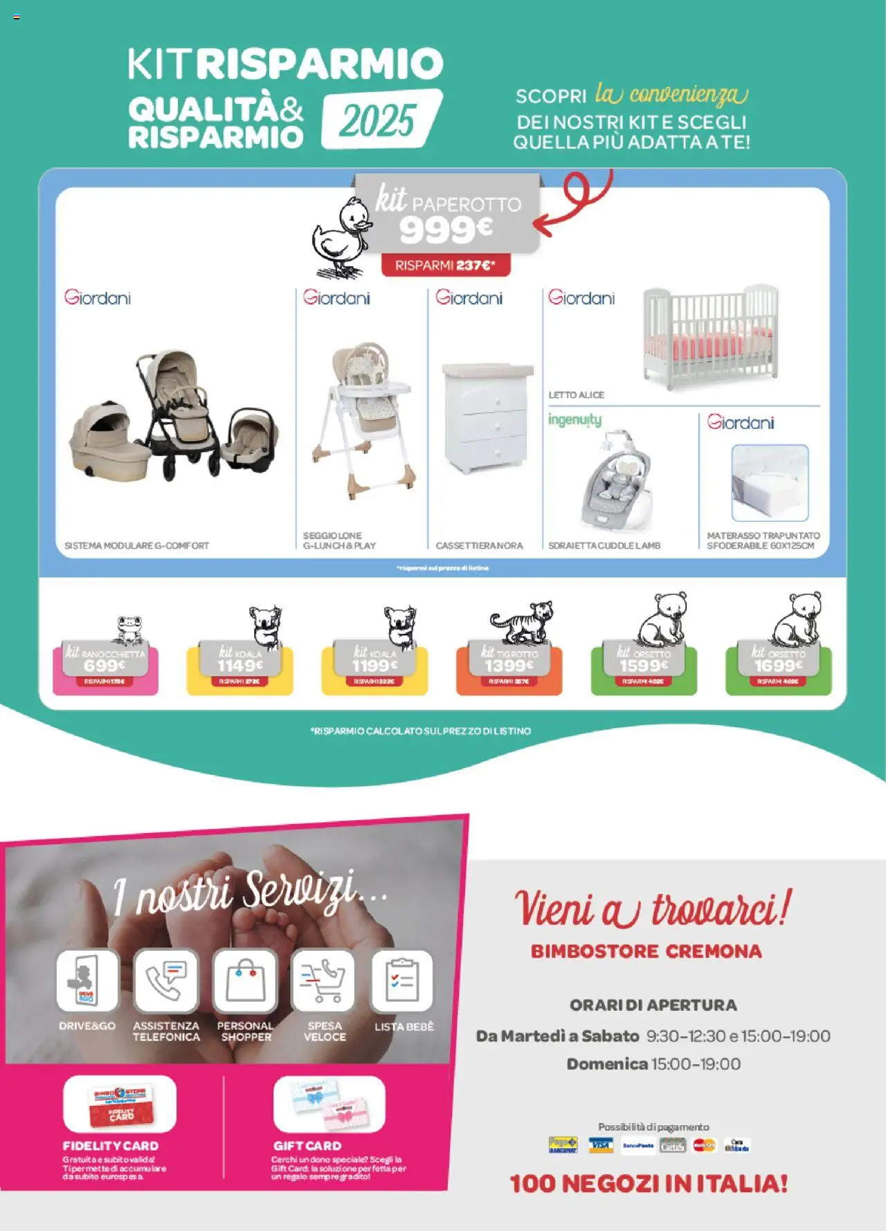 Volantino Bimbo store del 16.10.2025 | Pagina: 15 | Prodotti: Letto, Materasso