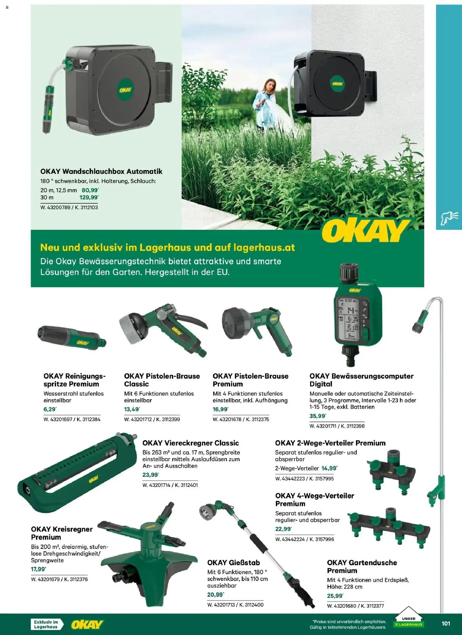 Lagerhaus Garten & Freizeit Katalog 2026 gültig ab 01.03.2026 | Seite: 101