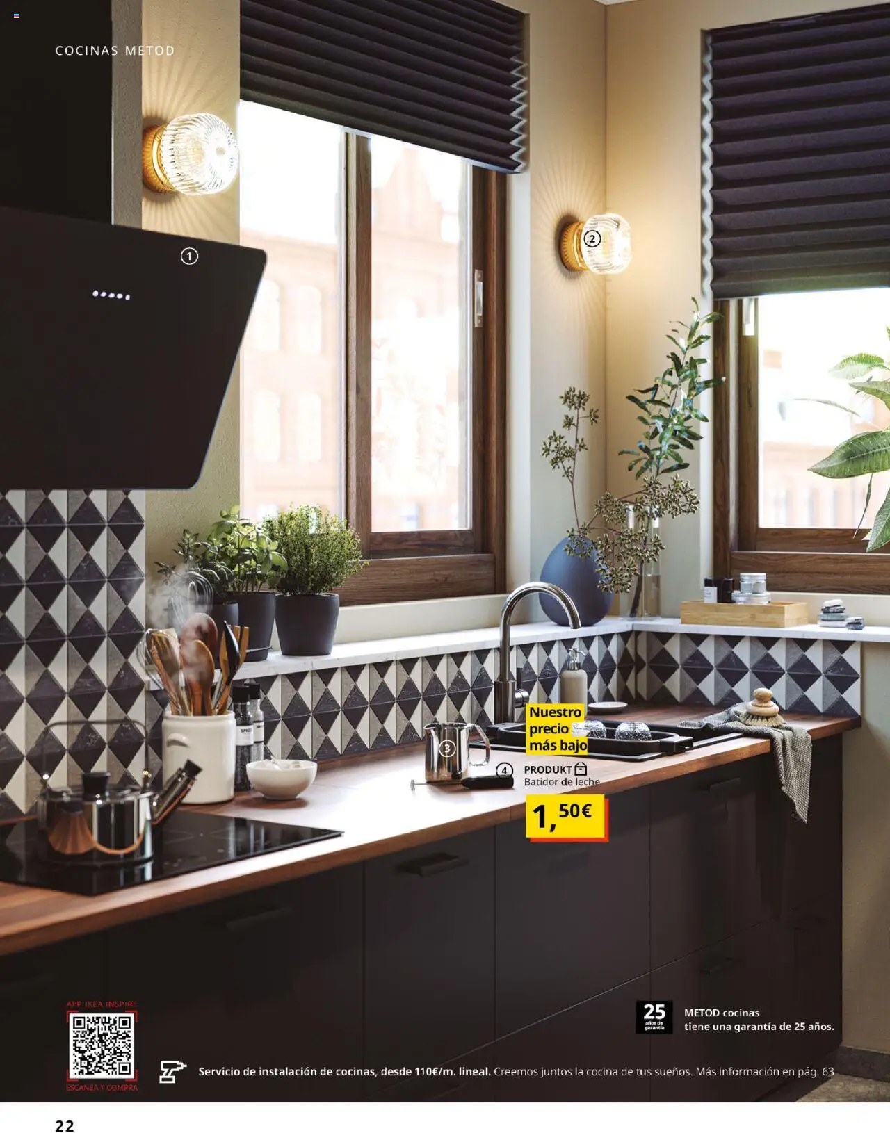 Catálogo IKEA Cocinas │ válido desde el 01.09.2025 | Página: 22 | Productos: Leche, Cocina