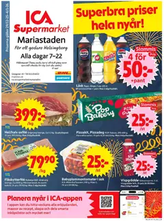 ICA Supermarket - Helsingborg - Förhandsvisning av reklamblad från butik ICA Supermarket aktuell från 30.12.2025
