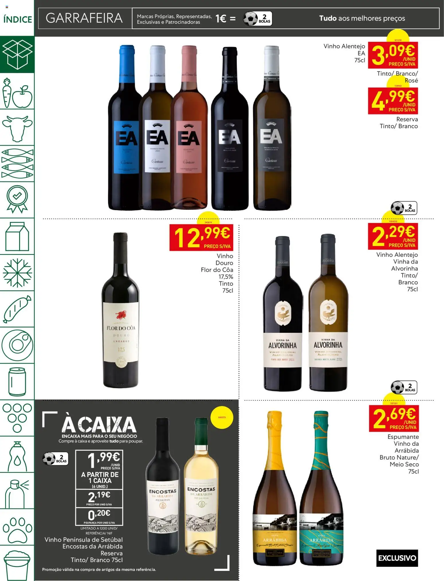 Recheio - Bons Negócios Madeira │ válido de 07.04.2026 | Página: 38 | Produtos: Espumante, Caixa, Vinho