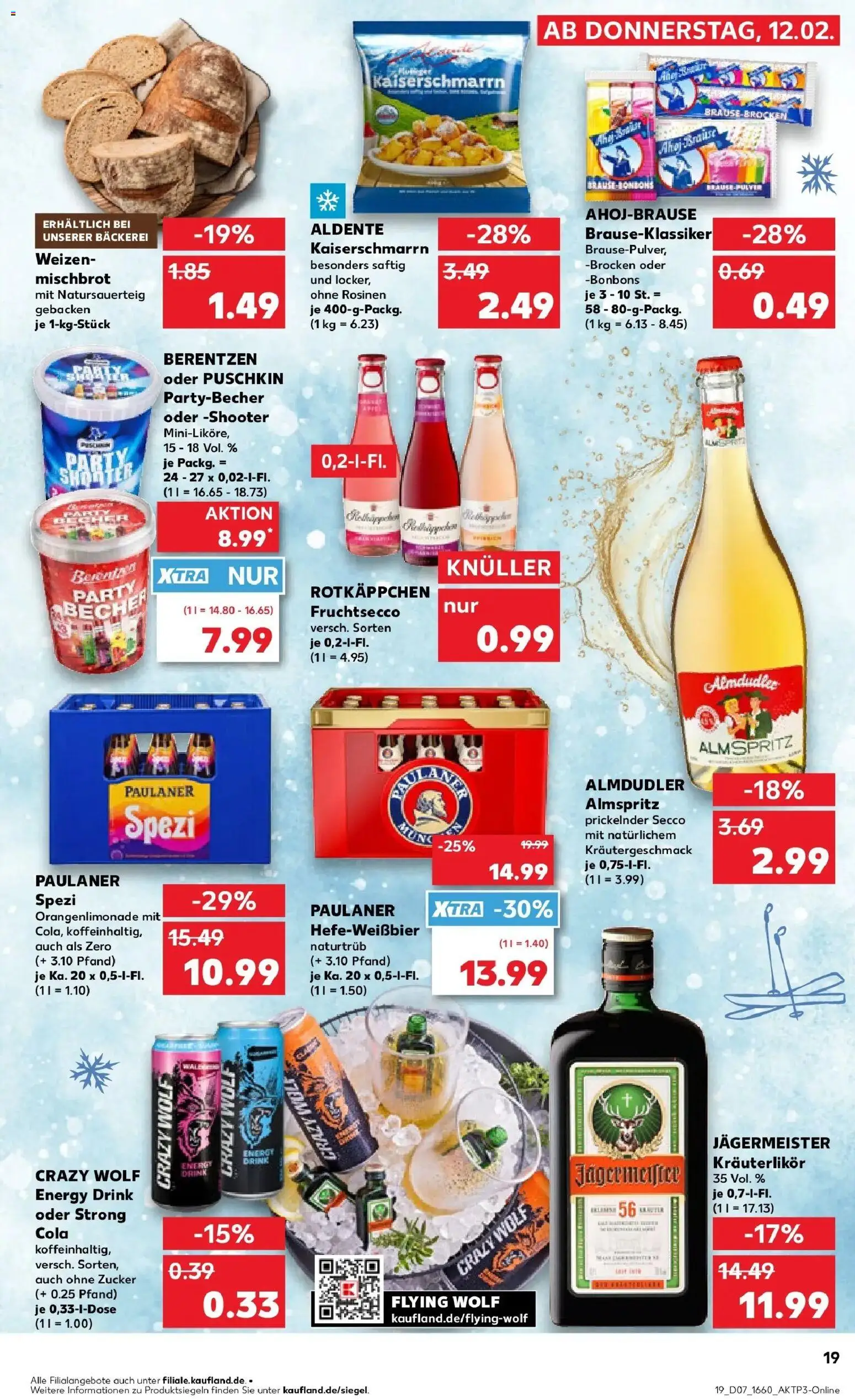 Kaufland prospekt Sangerhausen	 – gültig ab 12.02.2026 | Seite: 27 | Produkte: Cola, Fruchtsecco, Zucker, Berentzen