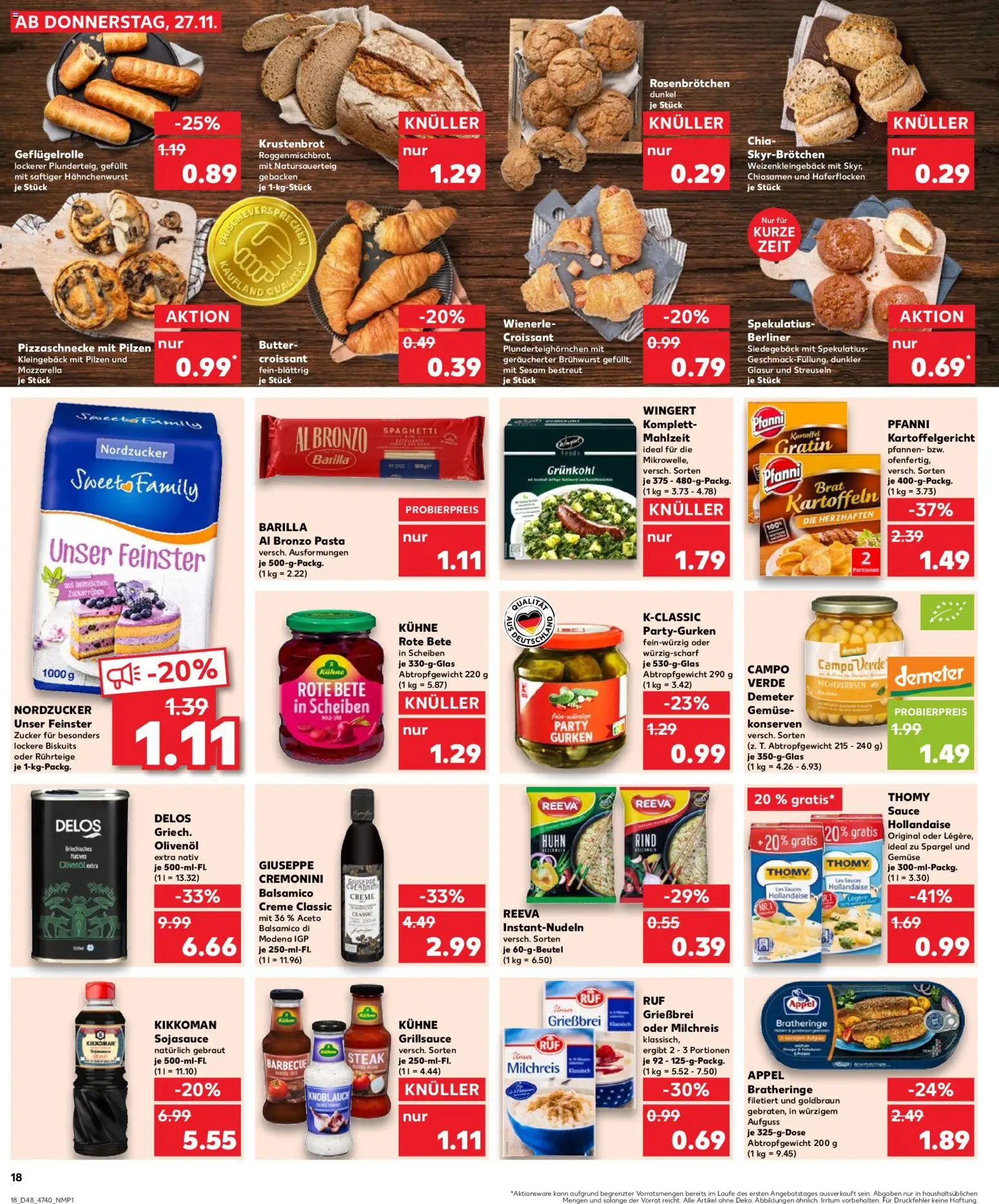 {H1} | Pagina: 18 | Producten: Pasta, Steak, Mozzarella, Crème