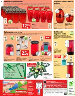 Novi Bauhaus katalog ponudbe – veljaven od 04.09.2025 | Stran: 48 | Izdelki: Nagrobne sveče, Sveča, Baterije, Svece