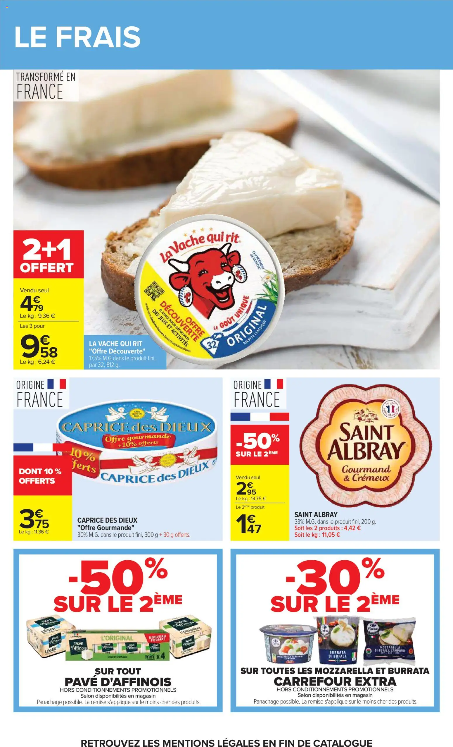 {H1} | Page: 38 | Produits: Mozzarella, Caprice des dieux, Burrata, Jeux