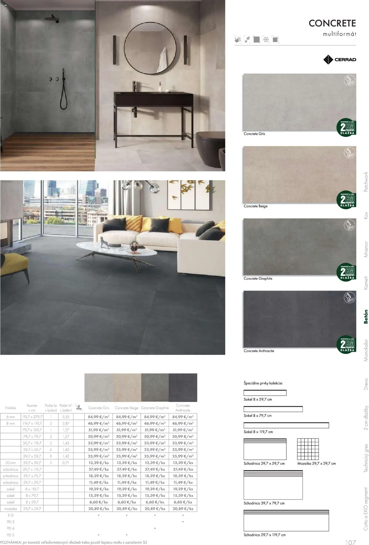 Nové Ingema akcie – leták je platný od 29.10.2025 | Strana: 109 | Produkty: Dlažba