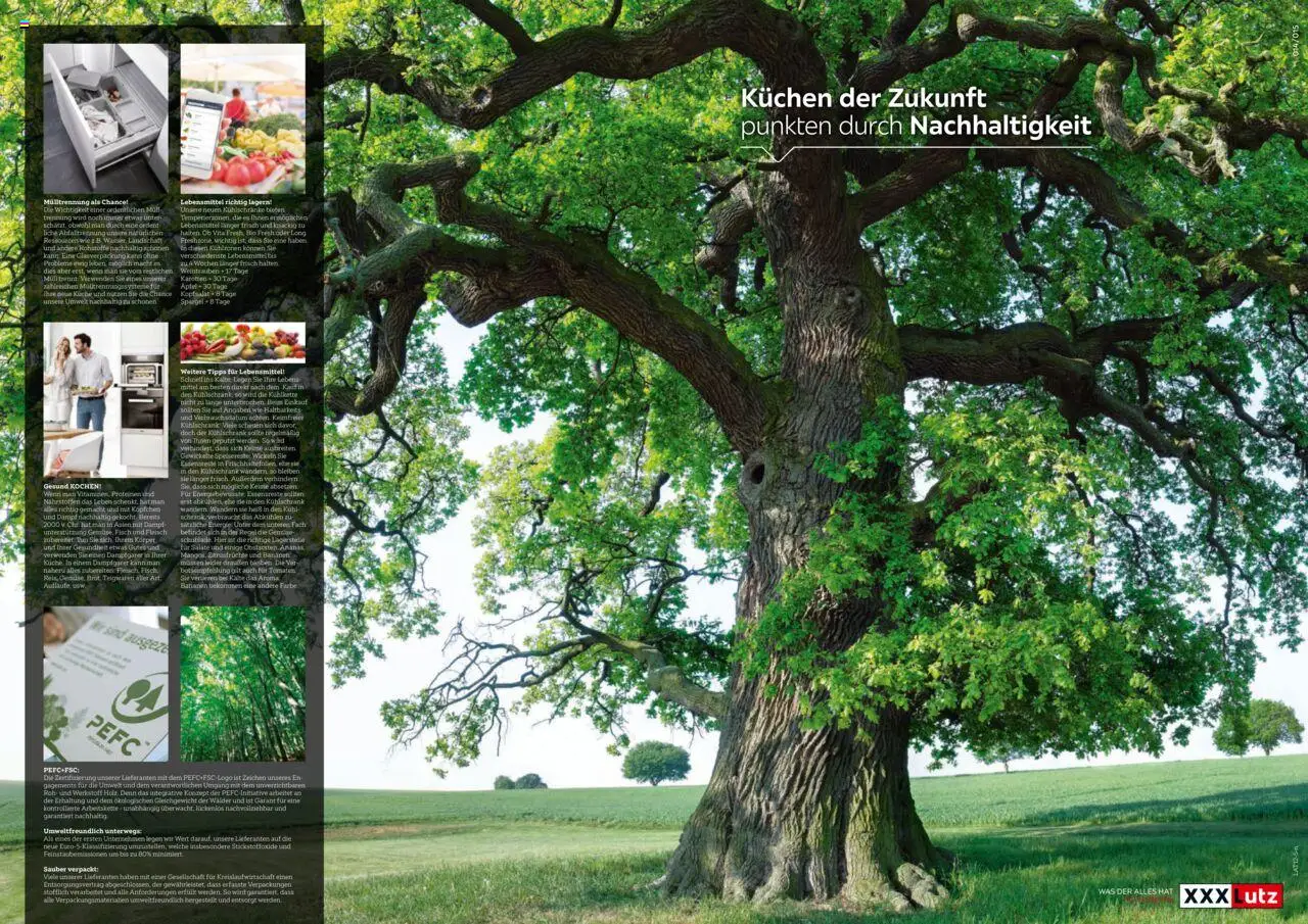 XXXLutz - Die neuen Küchentrends gültig ab 01.08.2025 | Seite: 8 | Produkte: Weintrauben, Kühlschrank, Bananen, Fisch