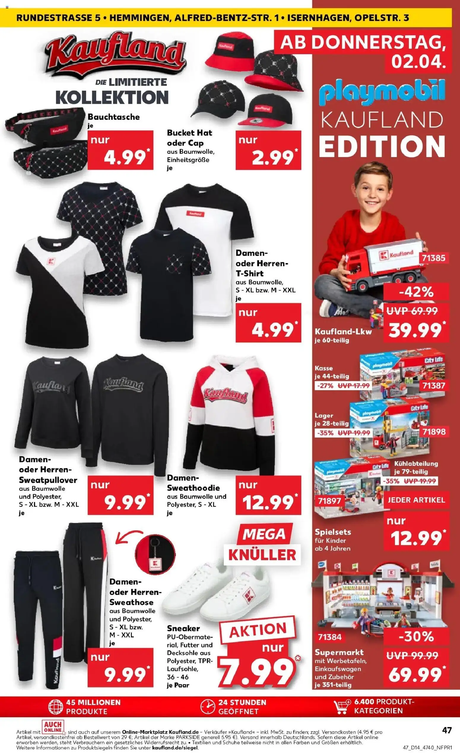 Kaufland Prospekt Hannover	 – gültig ab 30.03.2026 | Seite: 61 | Produkte: Sweathose, T-Shirt, Hoodie