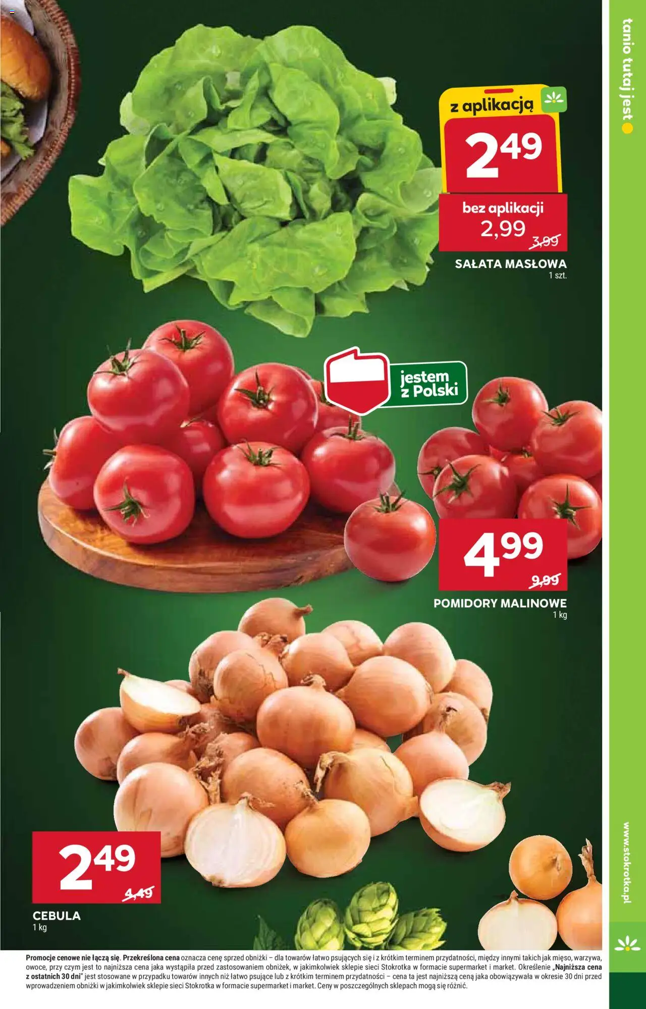 Stokrotka Gazetka od 07.08.2025 | Strona: 29 | Produkty: Stokrotka, Pomidory malinowe, Pomidory