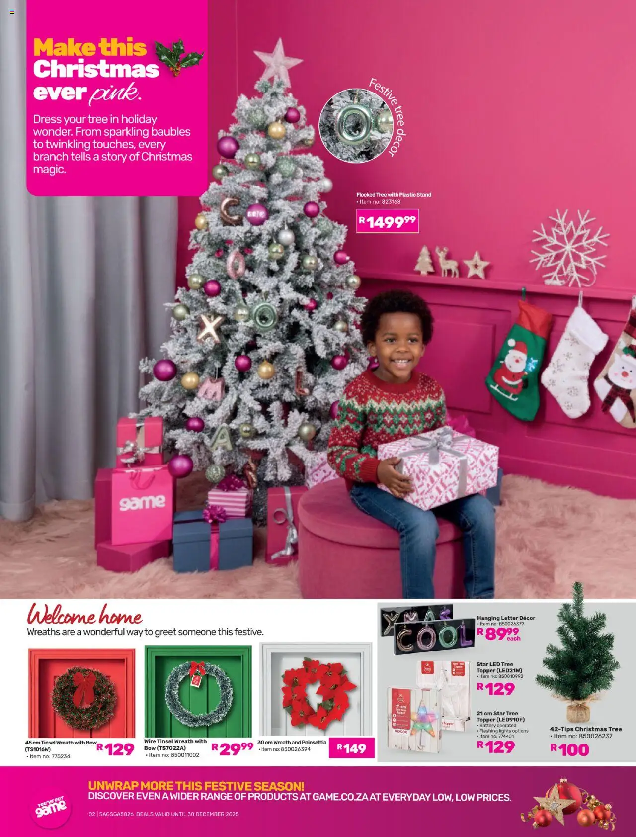 New Game catalogue – valid from 20.10.2025 | Page: 2 | Products: Dress, Battery