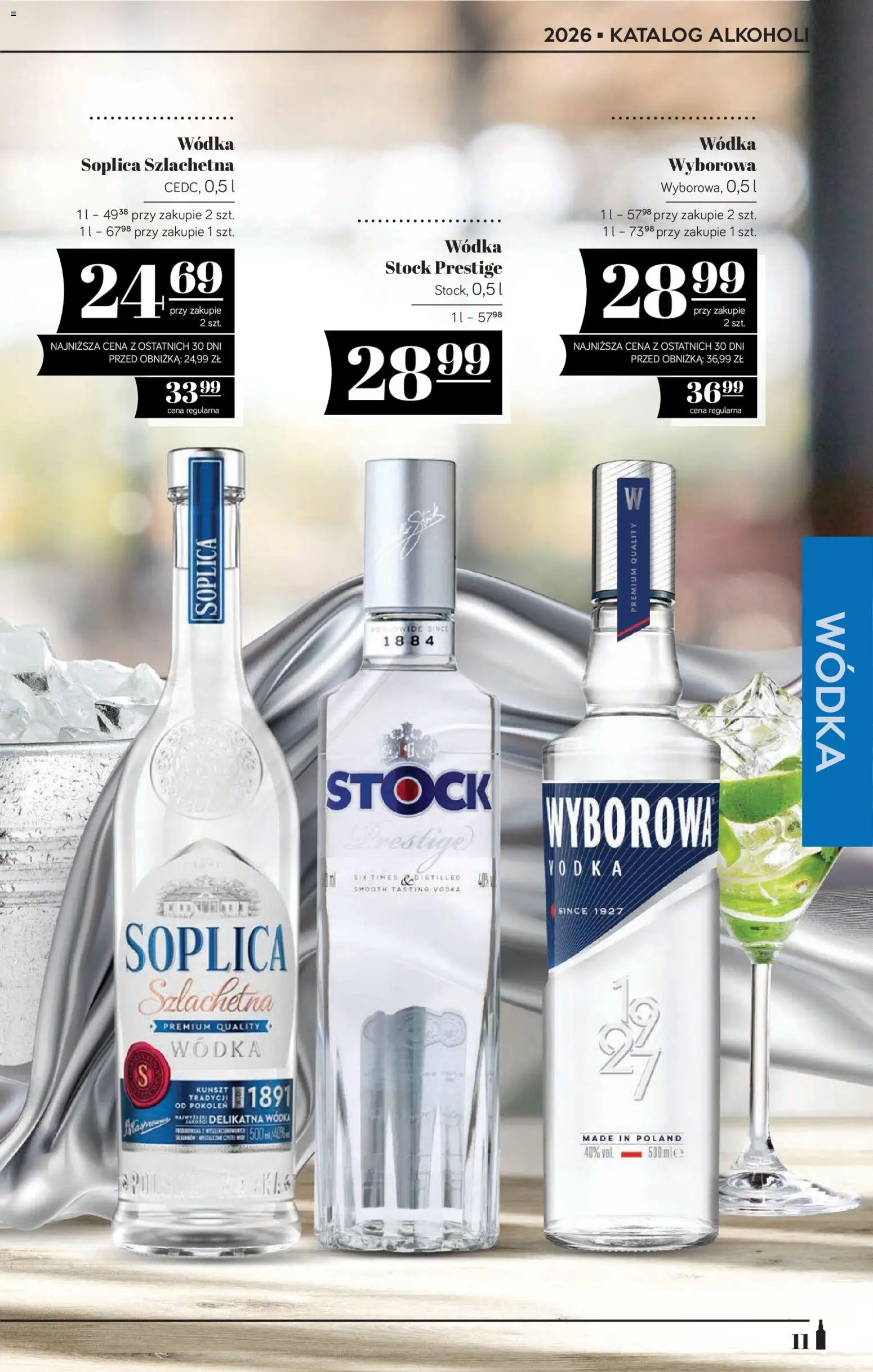 POLOmarket katalog - Alkoholi od 05.03.2026 | Strona: 11 | Produkty: Vodka, Wódka