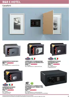 Anteprima del volantino Catalogo Business 2025 Leroy Merlin valido a partire dal 02.06.2025 | Pagina: 17 | Prodotti: Cassaforte