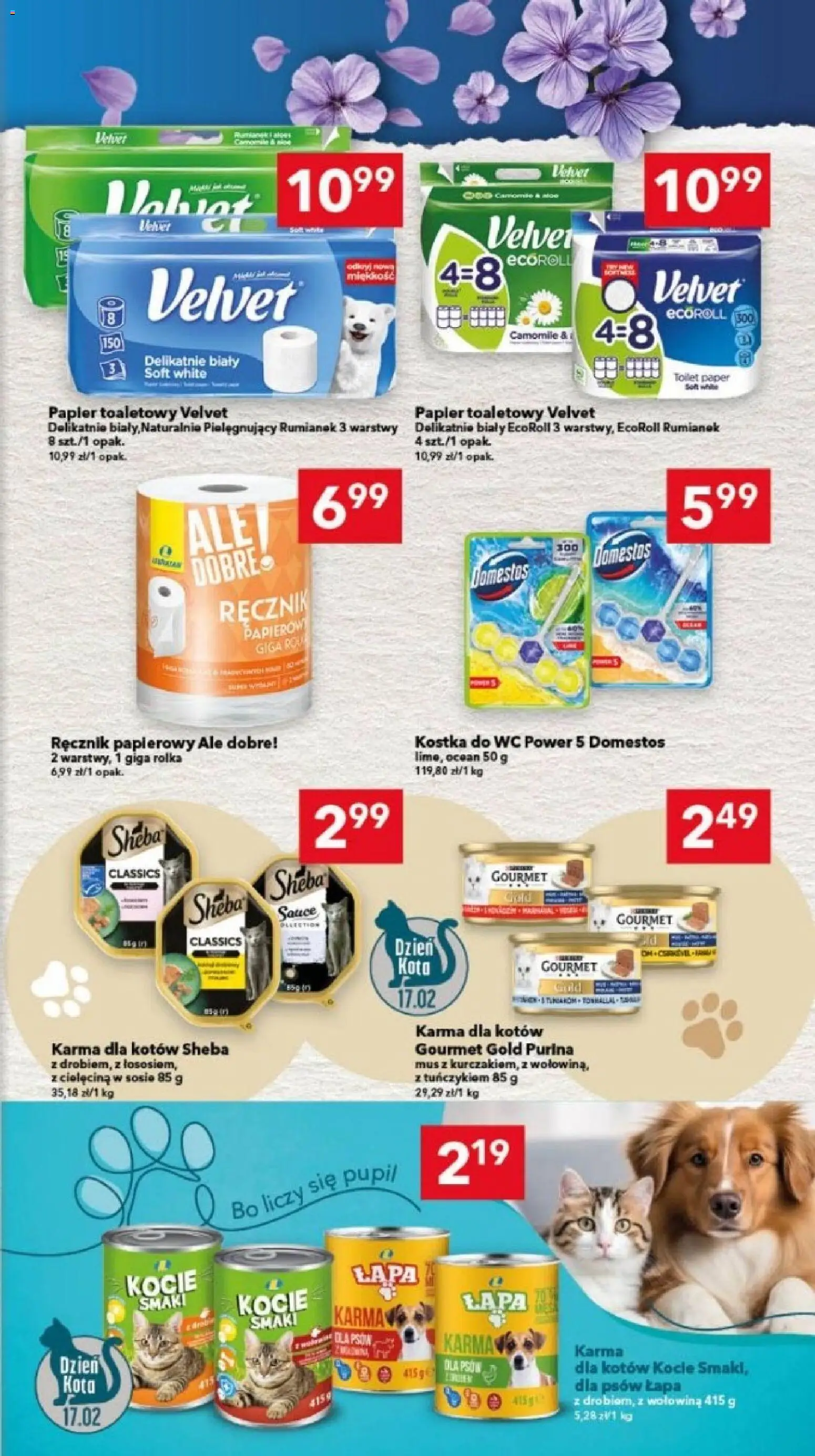 Lewiatan gazetka - Gdańsk od 12.02.2026 | Strona: 15 | Produkty: Papier toaletowy, Karma dla kotów, Wołowina, Karma dla psów