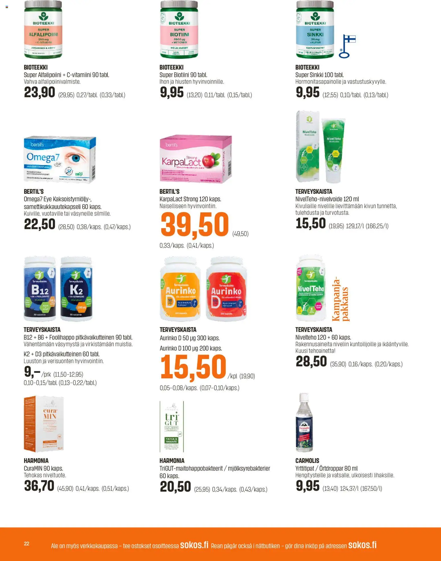 Sokos tarjoukset – voimassa 27.12.2025 alkaen | Sivu: 22 | Tuotteet: Tee