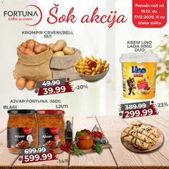 Fortuna Market šok akcija - pregled Fortuna Market kataloga - važi od 15.12.2025
