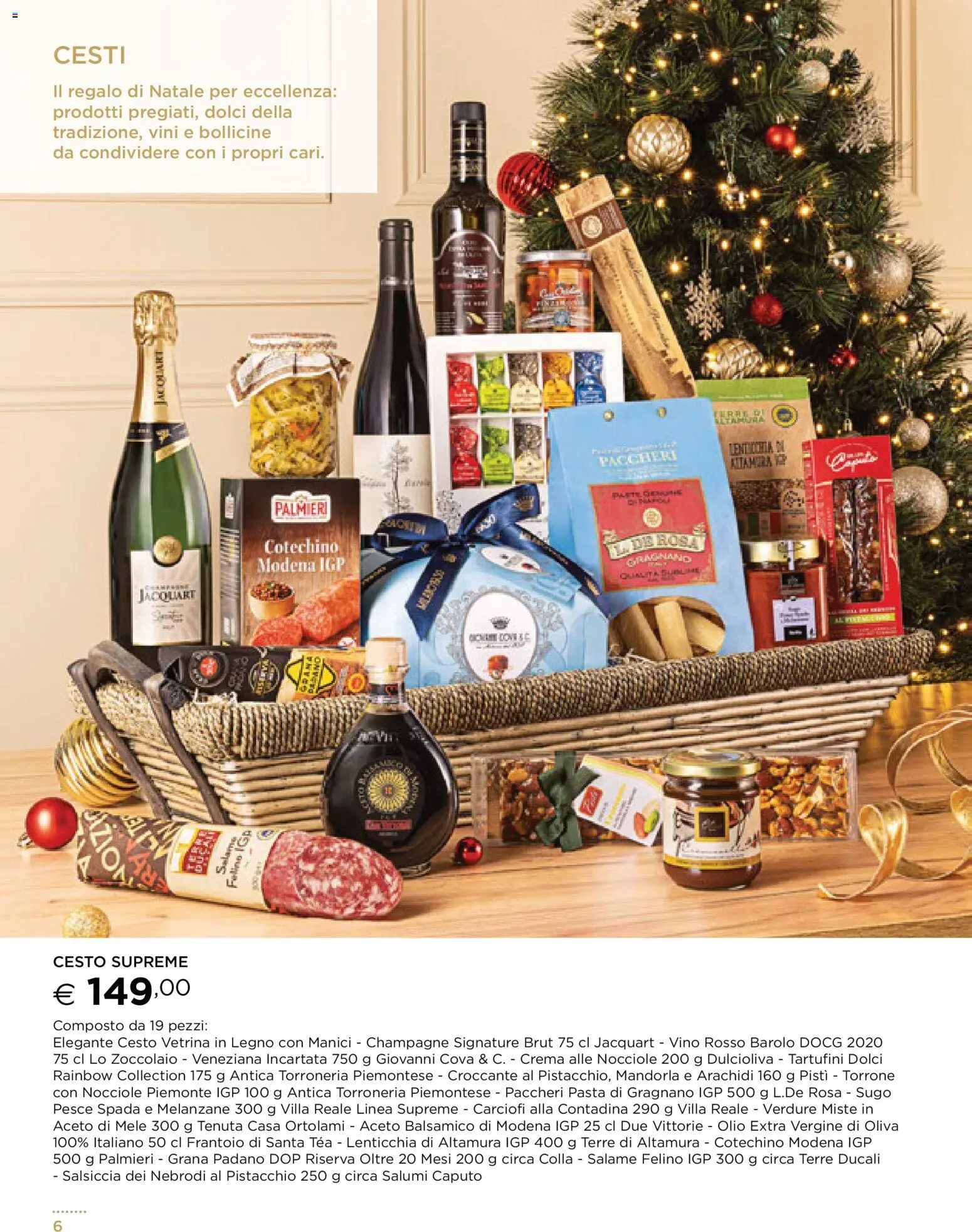 Volantino Esselunga S del 13.11.2025 | Pagina: 6 | Prodotti: Nocciole, Carciofi, Colla, Vino rosso