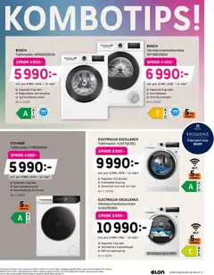 Elon erbjudanden - Förhandsvisning av reklamblad från butik Elon aktuell från 23.03.2026 | Sida: 7 | Produkter: Wifi, Tvättmaskin