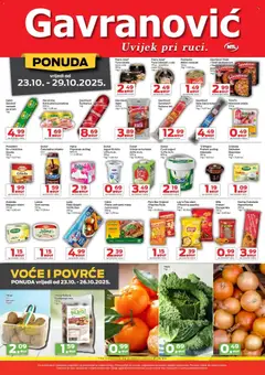 Katalog Gavranović - Pregled kataloga iz trgovine Gavranović, vrijedi od 23.10.2025 | Stranica: 2