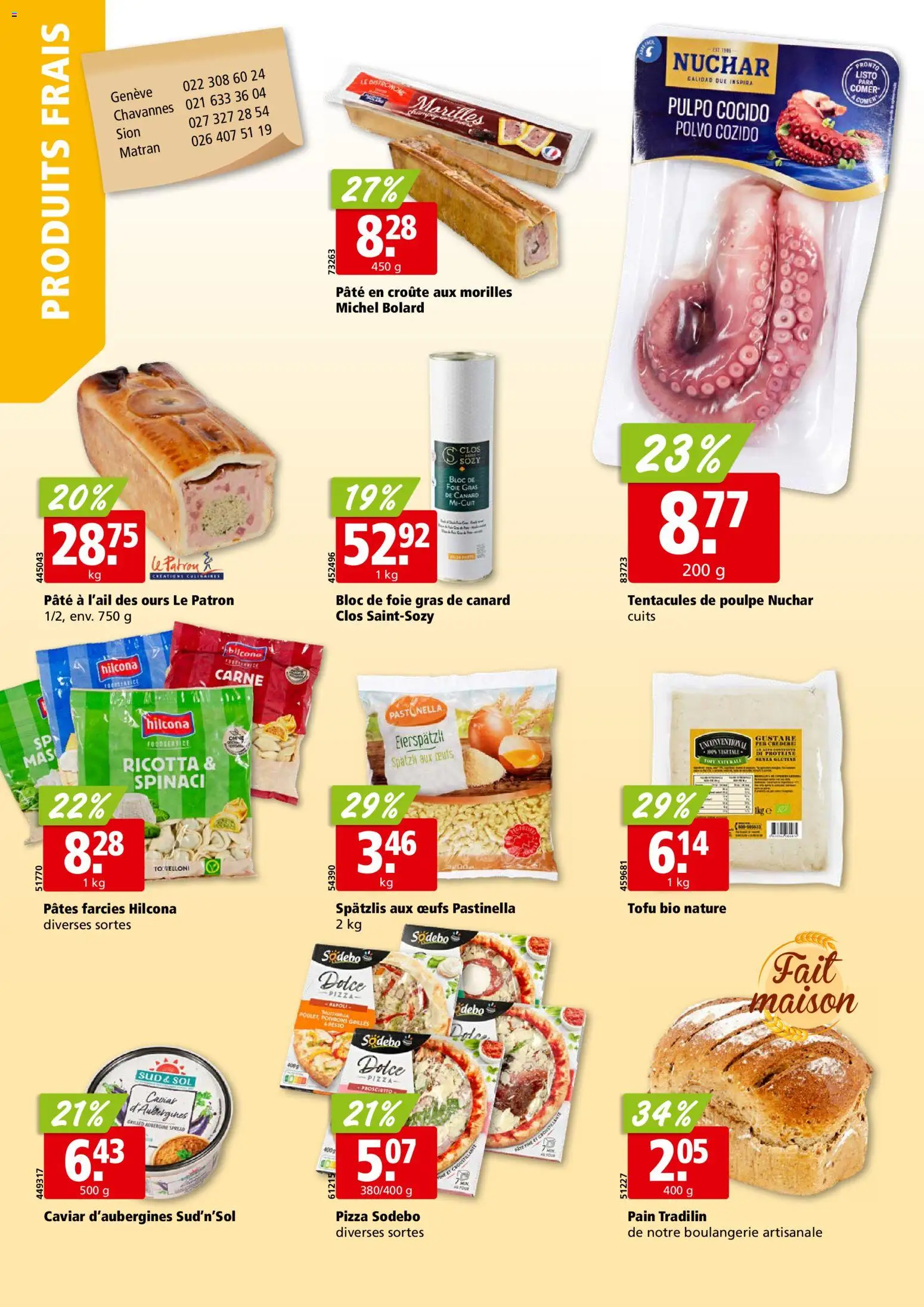 Aligro aktionen Chavannes, Matran, Genève, Sion – gültig ab 06.04.2026 | Seite: 12