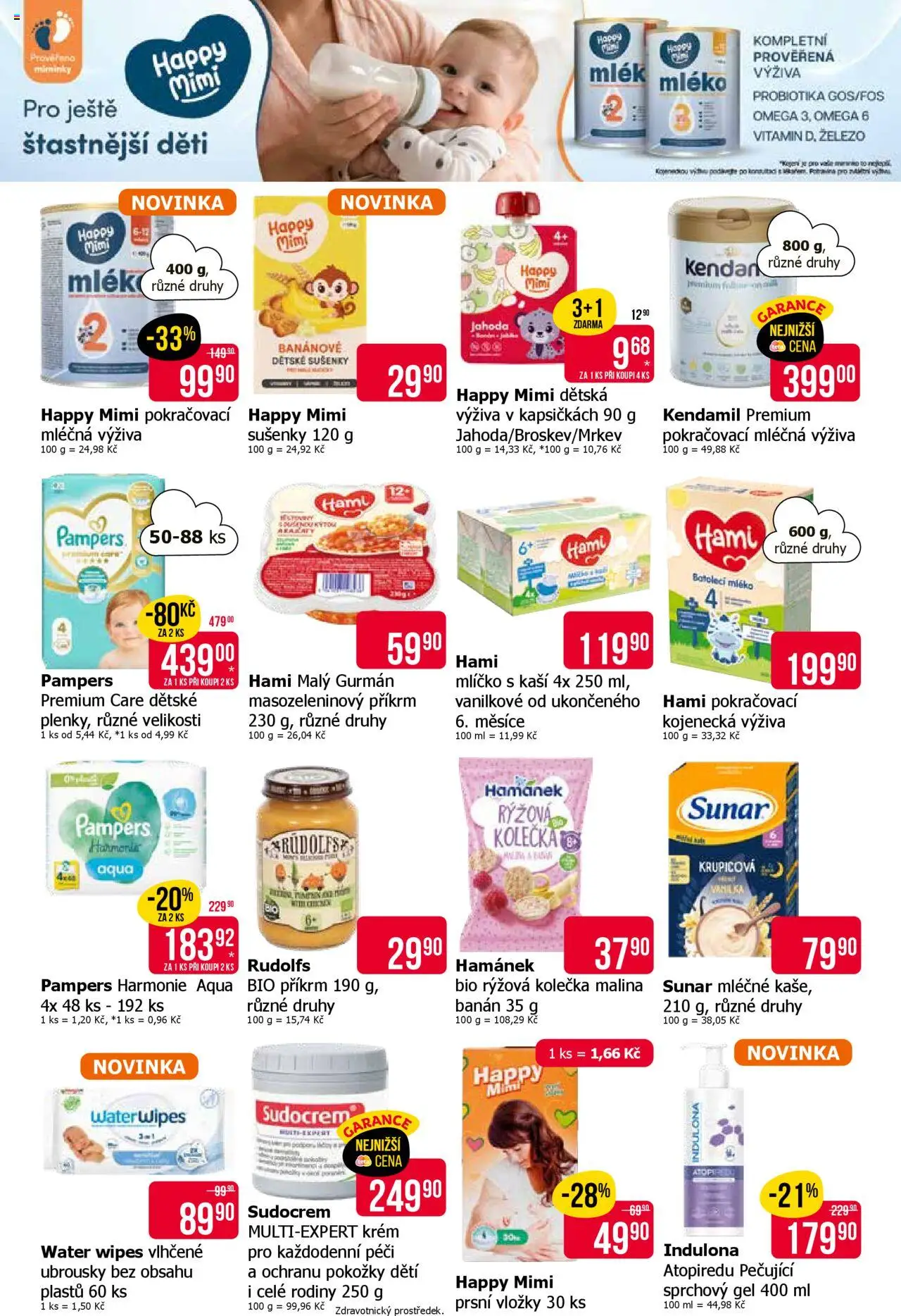 TETA Drogerie leták od 09.10.2025 | Strana: 14 | Produkty: Mléko, Krém, Probiotika, Dětská výživa