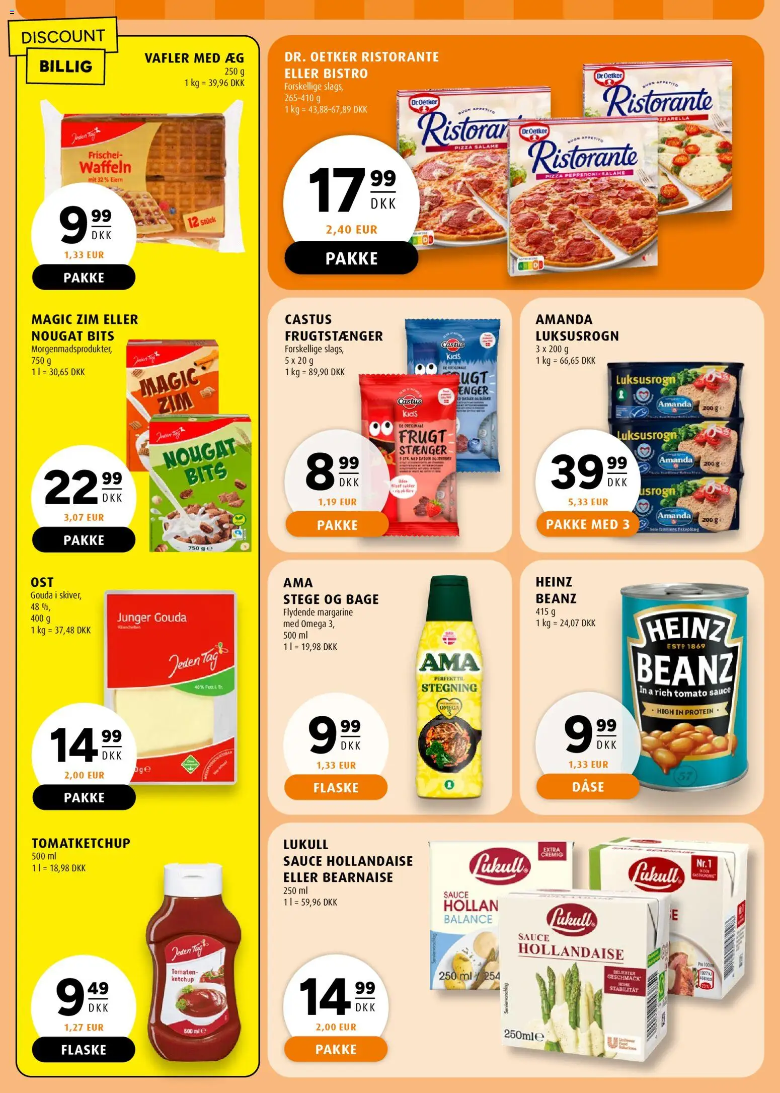 Scandinavian Park tilbudsavis – gyldig fra 23.04.2026 | Side: 4 | Produkter: Æg, Ketchup, Margarine, Nougat