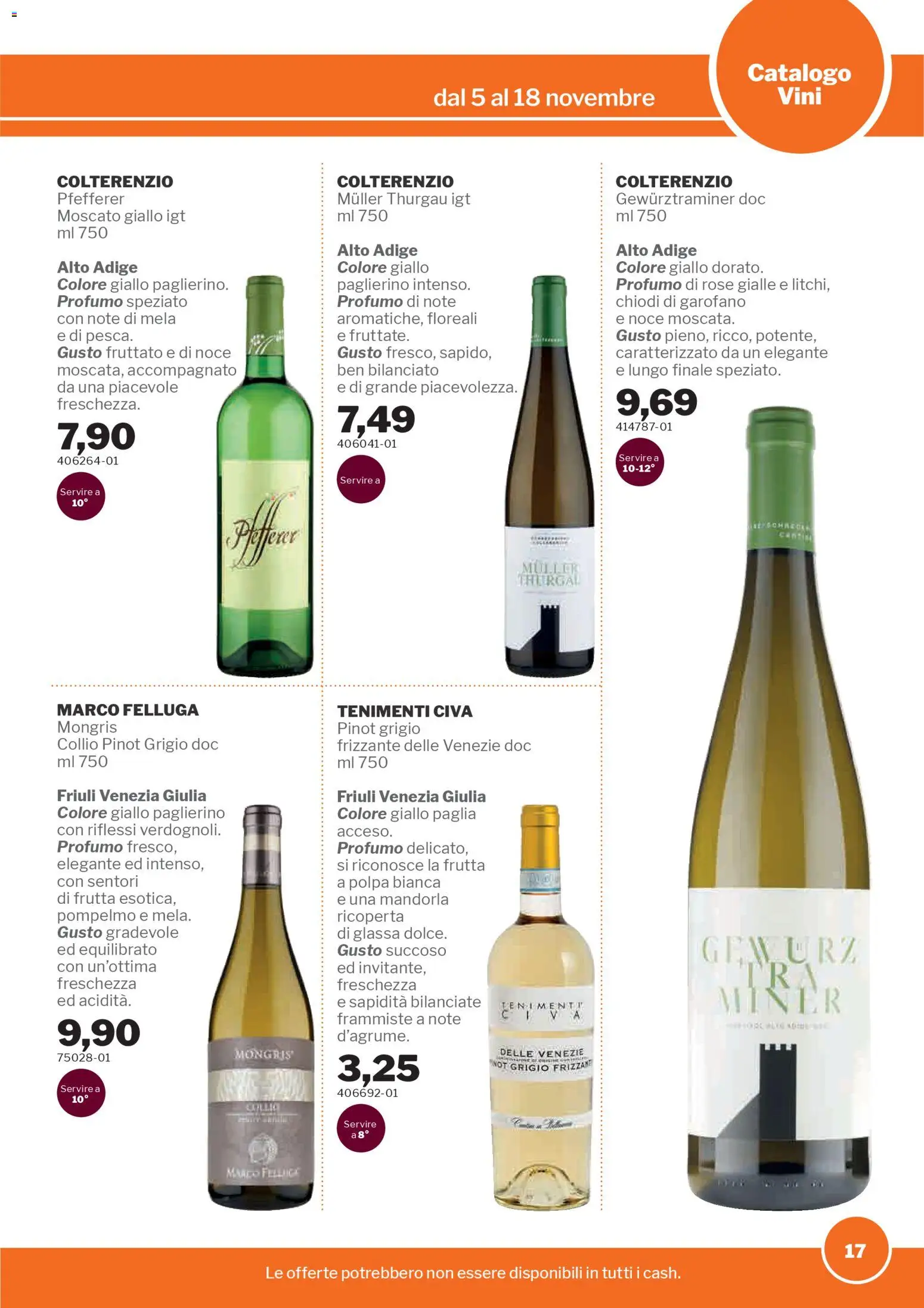 Volantino Sogegross del 05.11.2025 | Pagina: 17 | Prodotti: Pompelmo, Chiodi, Glassa, Profumo