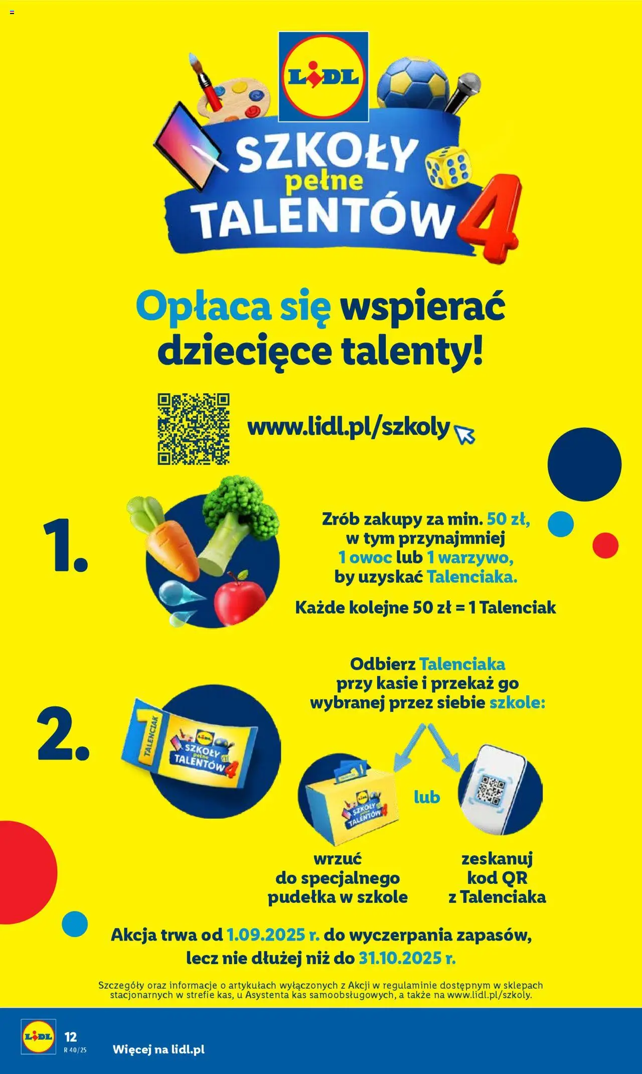 Lidl Gazetka od 29.09.2025 | Strona: 12