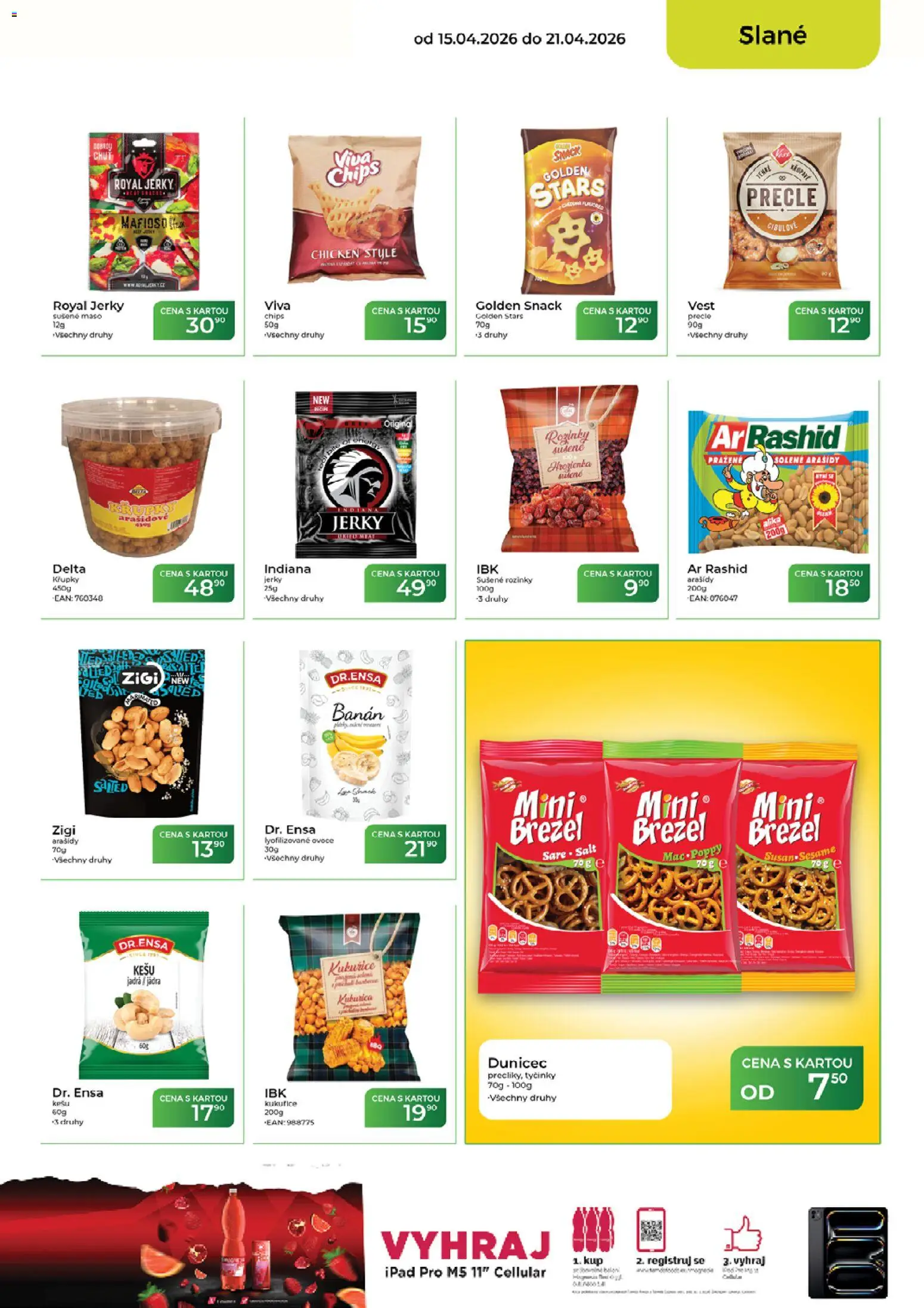 Tamda Foods leták od 15.04.2026 | Strana: 37 | Produkty: Tyčinky, Ipad, Maso, Lyofilizované ovoce