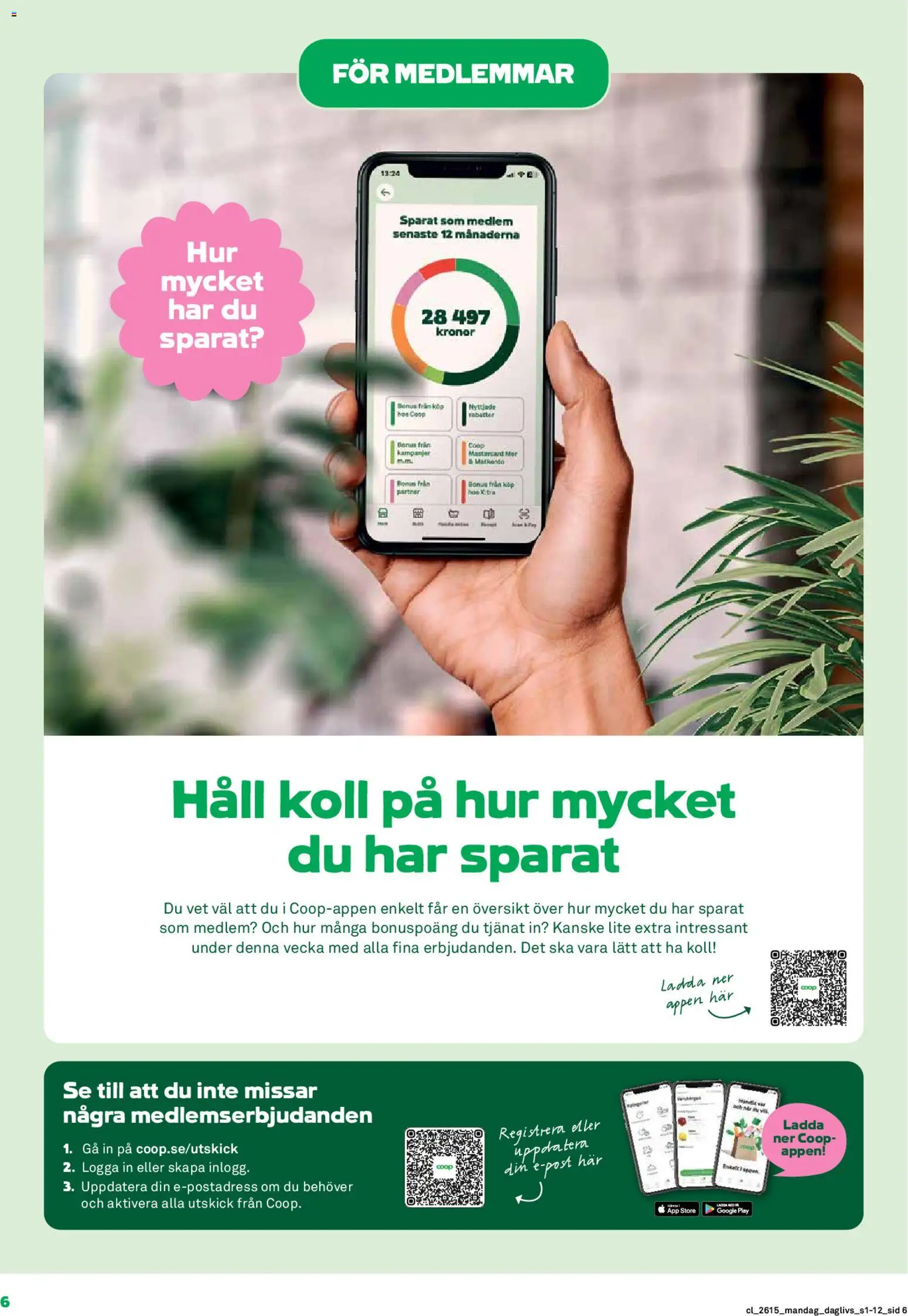Coop Daglivs reklamblad aktuell från 07.04.2026 | Sida: 6
