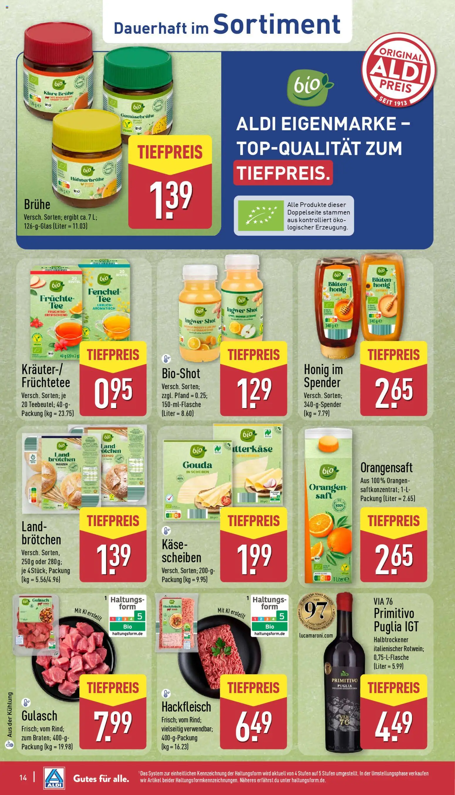 Aldi Prospekt 	 – gültig ab 17.11.2025 | Seite: 14