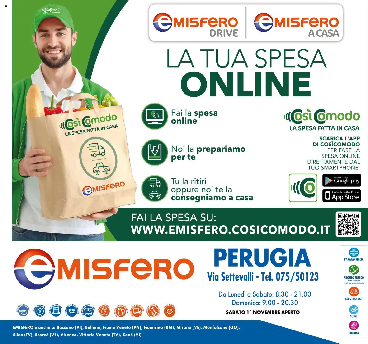 Volantino Emisfero del 30.10.2025 | Pagina: 28 | Prodotti: Iphone, Tè, Frutta, Smartphone